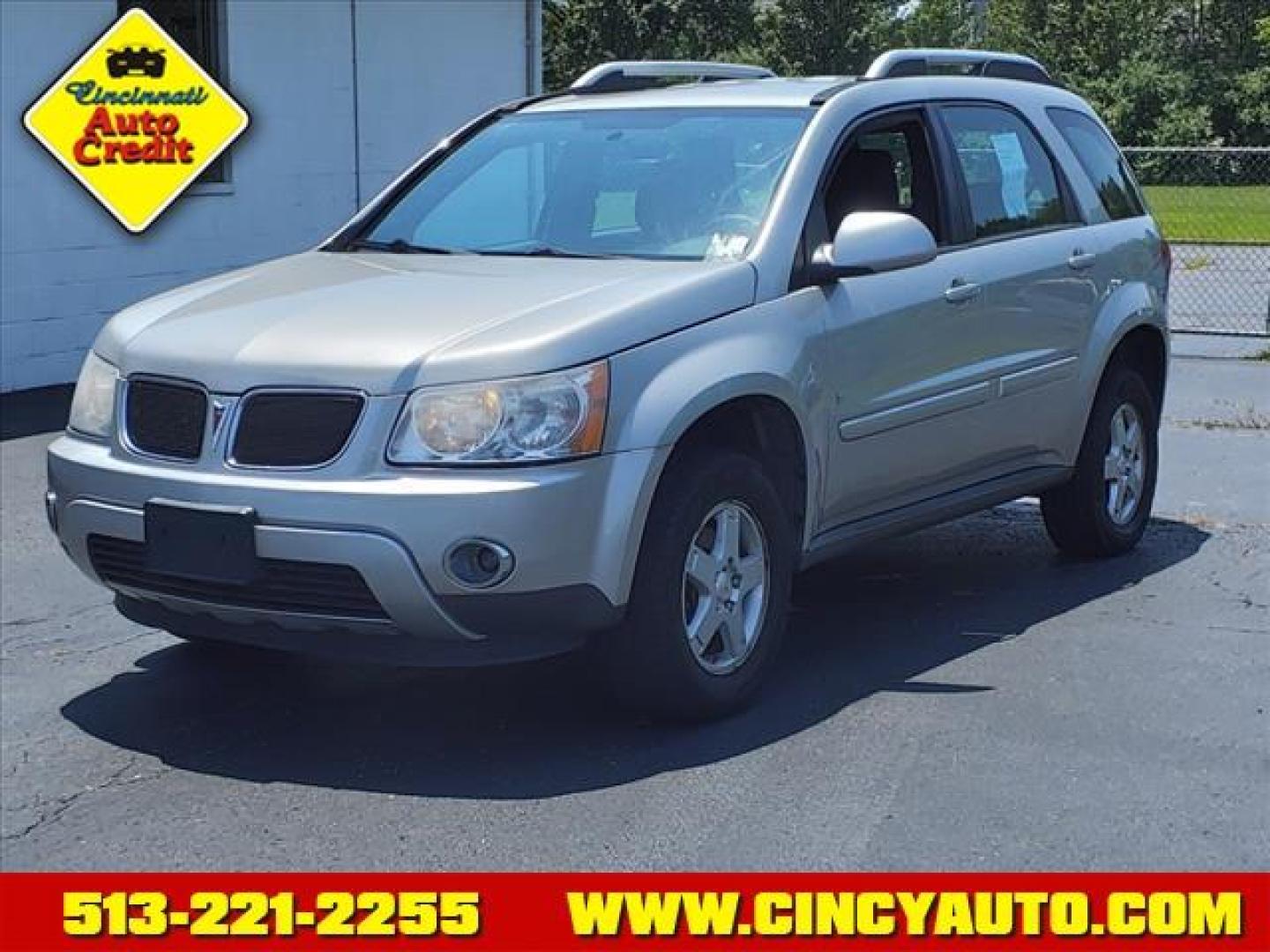 2007 Liquid Silver Metallic Pontiac Torrent Base (2CKDL63F576) with an 3.4L 3.4L V6 185hp 210ft. lbs. Sequential Multiport Fuel Injection engine, 5-Speed Automatic transmission, located at 5489 Dixie Highway, Fairfield, OH, 45014, (513) 221-2255, 39.333084, -84.523834 - Photo#0