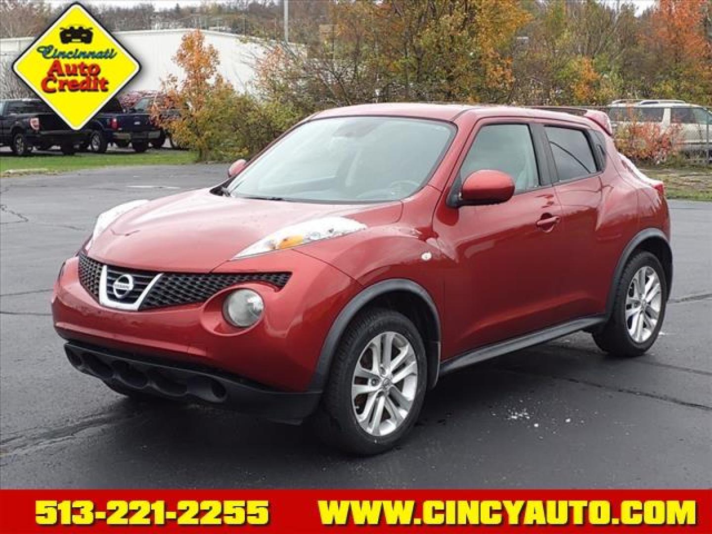 2013 Cayenne Red Nah Nissan JUKE S (JN8AF5MV7DT) with an 1.6L 1.6L Turbo I4 188hp 177ft. lbs. Direct Injection engine, CVT transmission, located at 5489 Dixie Highway, Fairfield, OH, 45014, (513) 221-2255, 39.333084, -84.523834 - Photo#0