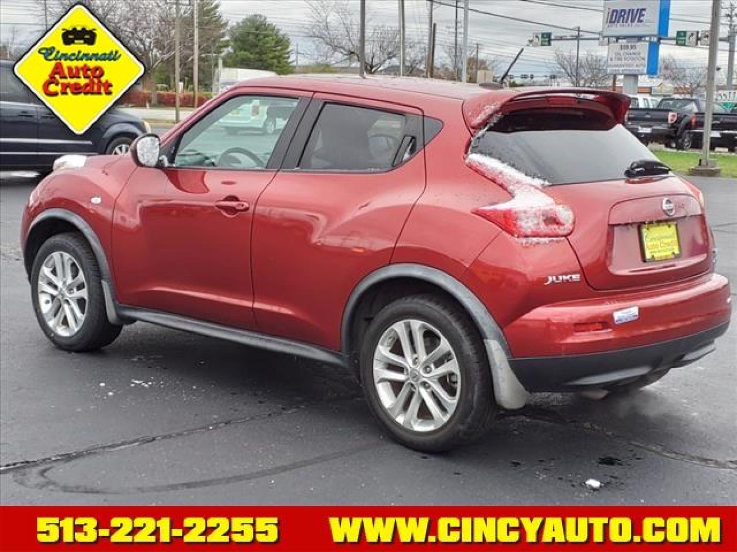 2013 Cayenne Red Nah Nissan JUKE S (JN8AF5MV7DT) with an 1.6L 1.6L Turbo I4 188hp 177ft. lbs. Direct Injection engine, CVT transmission, located at 5489 Dixie Highway, Fairfield, OH, 45014, (513) 221-2255, 39.333084, -84.523834 - Photo#2