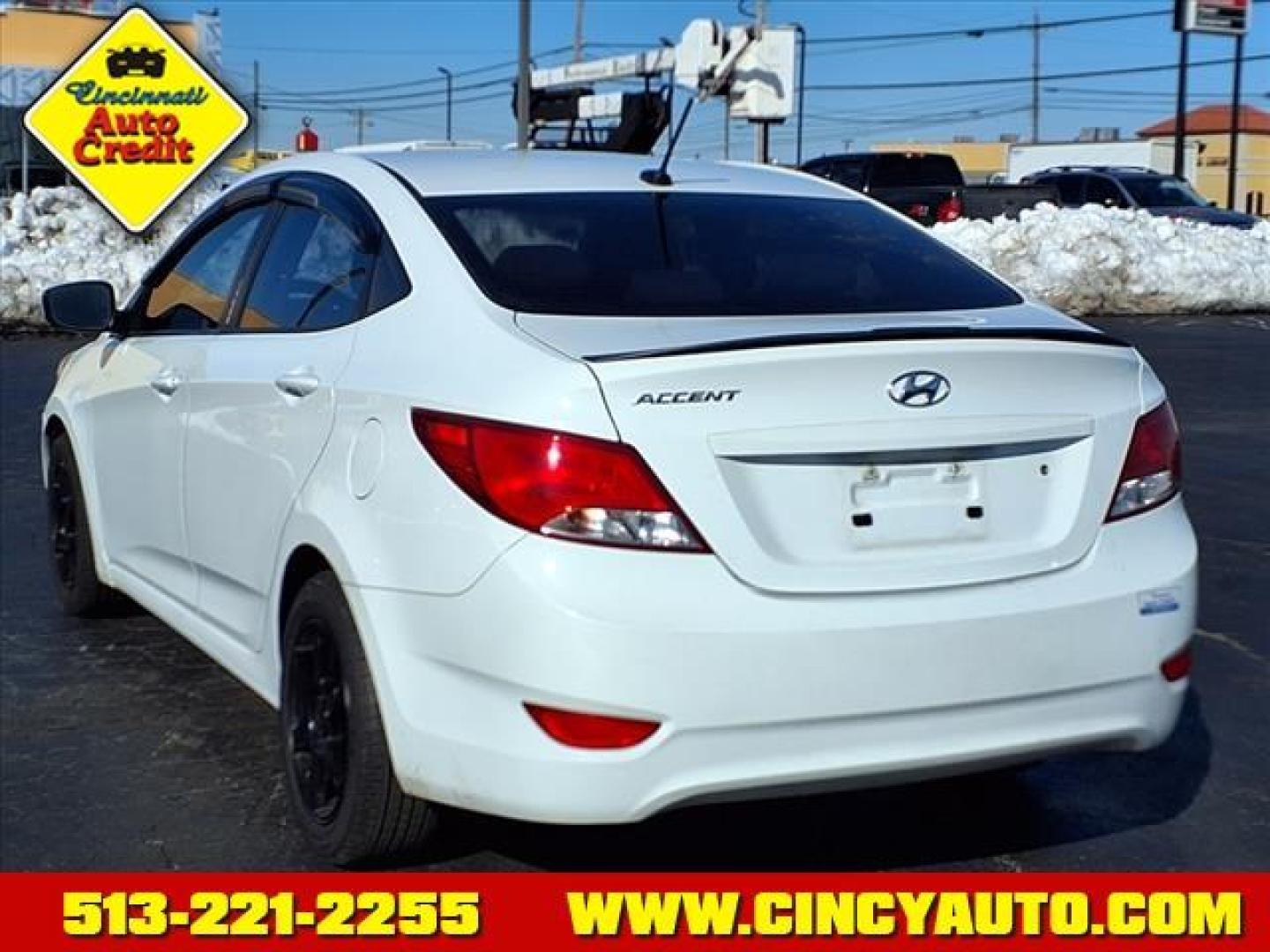 2016 Century White Pgu Hyundai ACCENT SE (KMHCT4AE9GU) with an 1.6L 1.6L I4 137hp 123ft. lbs. Direct Injection engine, 6-Speed Shiftable Automatic transmission, located at 5489 Dixie Highway, Fairfield, OH, 45014, (513) 221-2255, 39.333084, -84.523834 - Photo#2