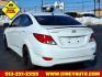 2016 Century White Pgu Hyundai ACCENT SE (KMHCT4AE9GU) with an 1.6L 1.6L I4 137hp 123ft. lbs. Direct Injection engine, 6-Speed Shiftable Automatic transmission, located at 5489 Dixie Highway, Fairfield, OH, 45014, (513) 221-2255, 39.333084, -84.523834 - Photo#2