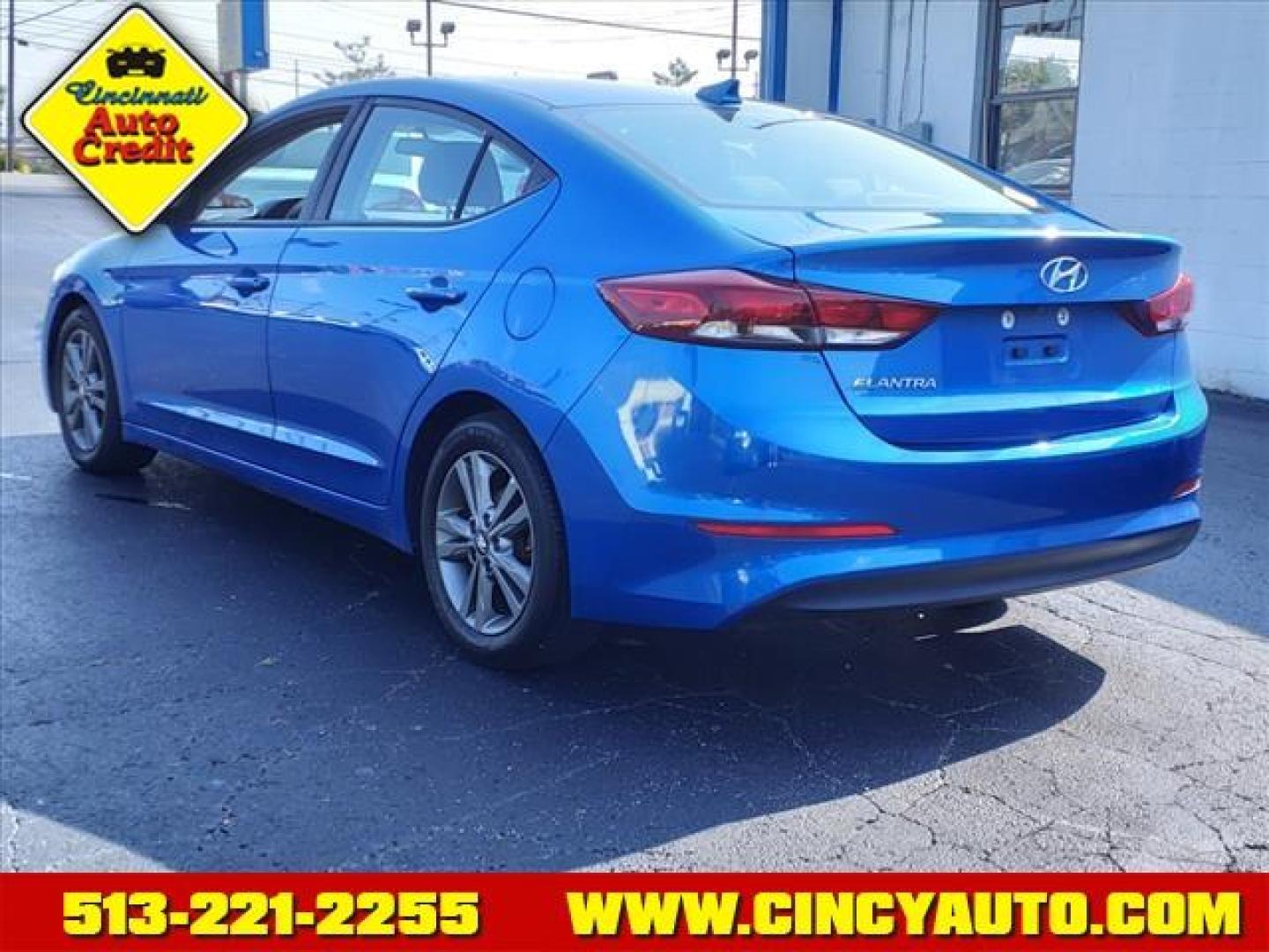 2018 Electric Blue Hyundai ELANTRA Limited (5NPD84LF2JH) with an 2.0L Nu 2.0L I4 147hp 132ft. lbs. Sequential Multiport Fuel Injection engine, 6-Speed Shiftable Automatic transmission, located at 5489 Dixie Highway, Fairfield, OH, 45014, (513) 221-2255, 39.333084, -84.523834 - Photo#2