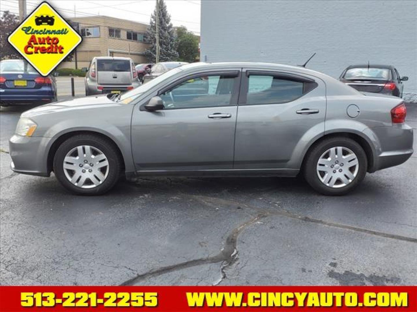 2013 Tungsten Metallic Clear Coat Dodge Avenger SE (1C3CDZAG4DN) with an 3.6L Pentastar 3.6L Flex Fuel Sequential Multiport Fuel Injection engine, 6-Speed Shiftable Automatic transmission, located at 2813 Gilbert Avenue, Cincinnati, OH, 45206, (513) 221-2255, 39.130219, -84.489189 - Photo#1