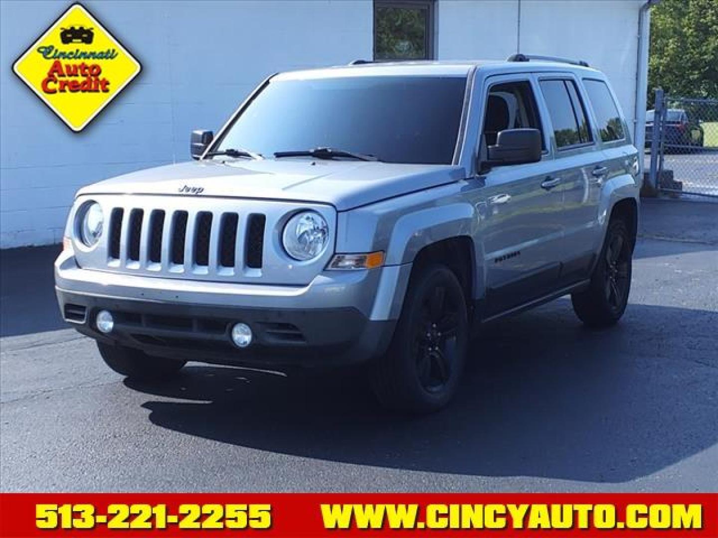 2015 Billet Silver Metallic Clear Coat Jeep Patriot Altitude Edition (1C4NJPBA4FD) with an 2.0L 2.0L I4 158hp 141ft. lbs. Sequential Multiport Fuel Injection engine, CVT transmission, located at 5489 Dixie Highway, Fairfield, OH, 45014, (513) 221-2255, 39.333084, -84.523834 - Photo#0