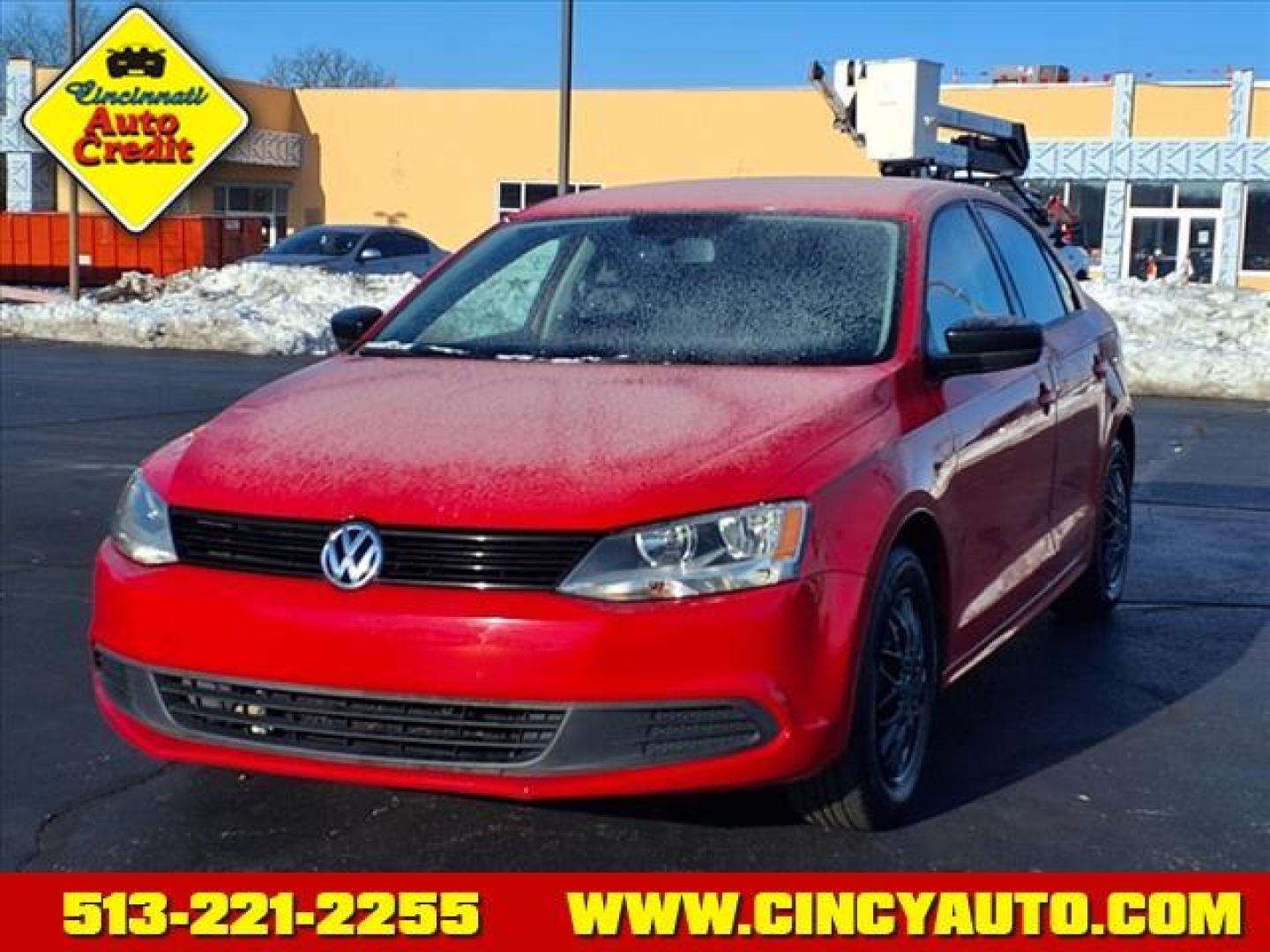 2014 Tornado Red G2g2 Volkswagen Jetta S (3VW2K7AJ6EM) with an 2.0L 2.0L I4 115hp 125ft. lbs. Fuel Injected engine, 6-Speed Shiftable Automatic transmission, located at 5489 Dixie Highway, Fairfield, OH, 45014, (513) 221-2255, 39.333084, -84.523834 - Photo#0