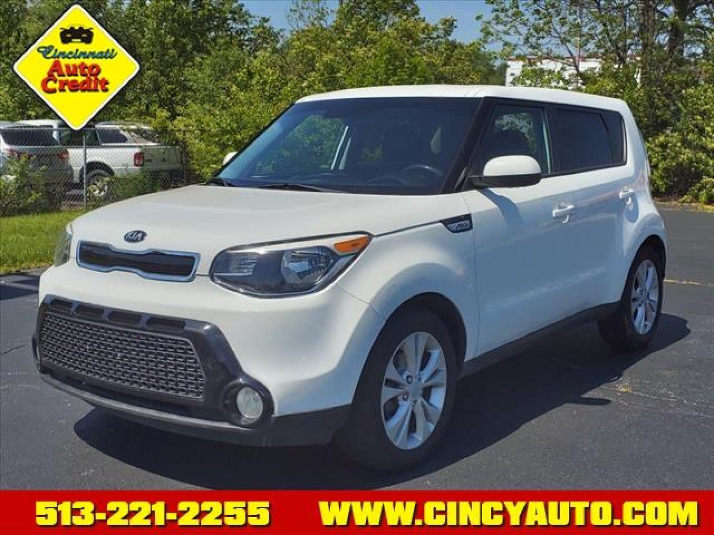 2016 Clear White Kia Soul + (KNDJP3A59G7) with an 2.0L 2.0L I4 164hp 151ft. lbs. Direct Injection engine, 6-Speed Shiftable Automatic transmission, located at 5489 Dixie Highway, Fairfield, OH, 45014, (513) 221-2255, 39.333084, -84.523834 - Photo#0