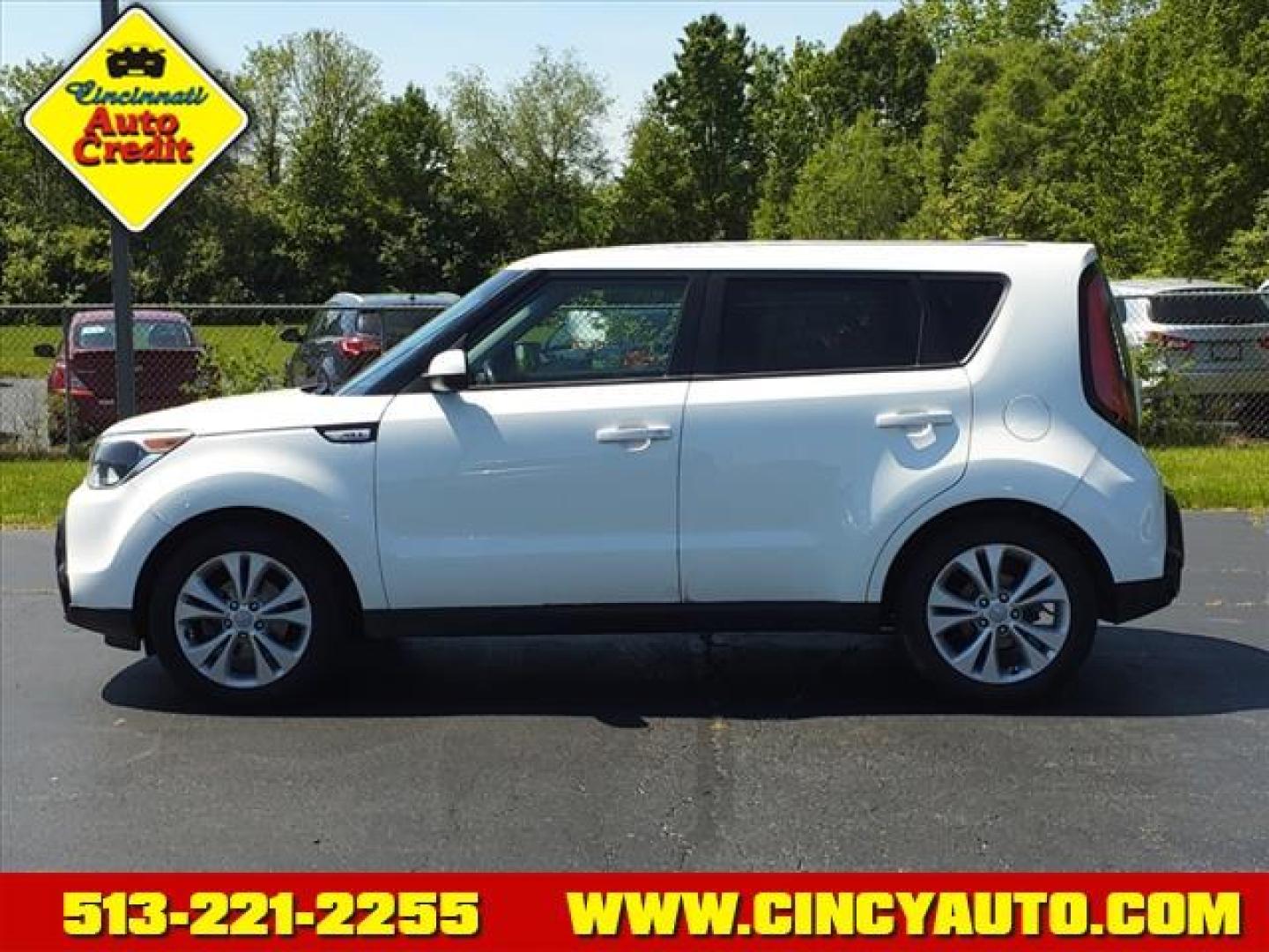 2016 Clear White Kia Soul + (KNDJP3A59G7) with an 2.0L 2.0L I4 164hp 151ft. lbs. Direct Injection engine, 6-Speed Shiftable Automatic transmission, located at 5489 Dixie Highway, Fairfield, OH, 45014, (513) 221-2255, 39.333084, -84.523834 - Photo#1