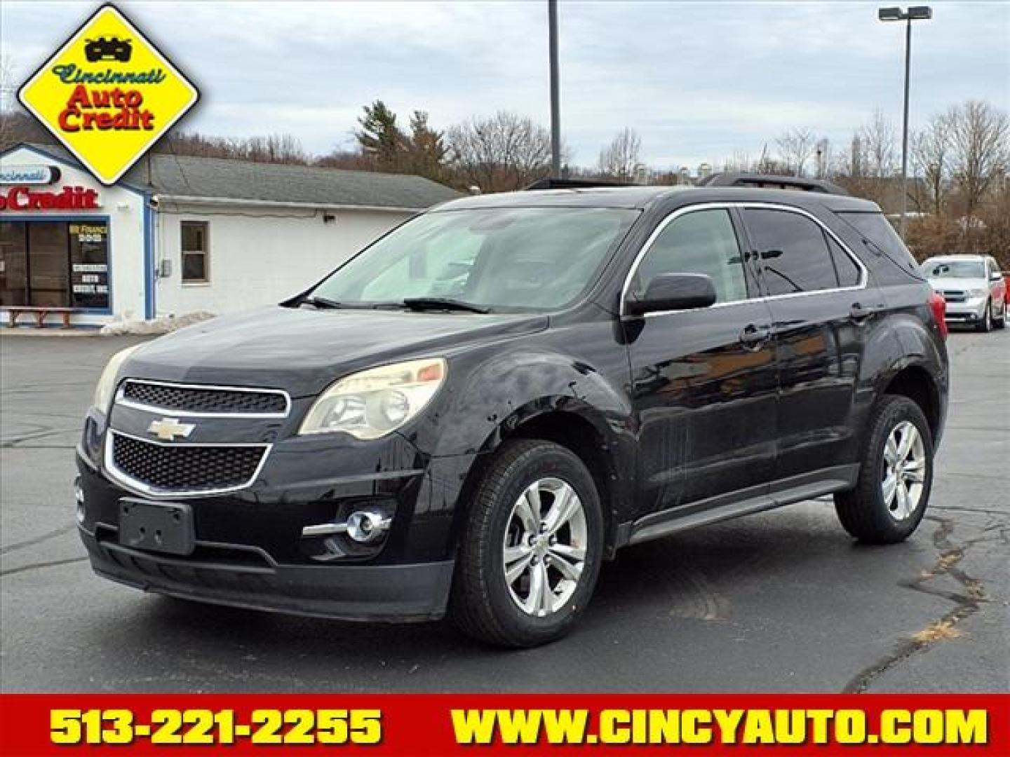 2012 Black Chevrolet Equinox LT (2GNFLPE5XC6) with an 3.0L 3.0L Flex Fuel V6 264hp 222ft. lbs. Direct Injection engine, 6-Speed Shiftable Automatic transmission, located at 5489 Dixie Highway, Fairfield, OH, 45014, (513) 221-2255, 39.333084, -84.523834 - Photo#0