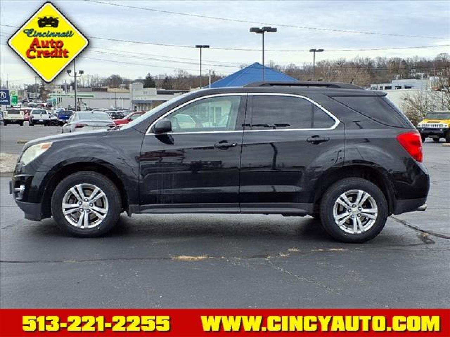 2012 Black Chevrolet Equinox LT (2GNFLPE5XC6) with an 3.0L 3.0L Flex Fuel V6 264hp 222ft. lbs. Direct Injection engine, 6-Speed Shiftable Automatic transmission, located at 5489 Dixie Highway, Fairfield, OH, 45014, (513) 221-2255, 39.333084, -84.523834 - Photo#1