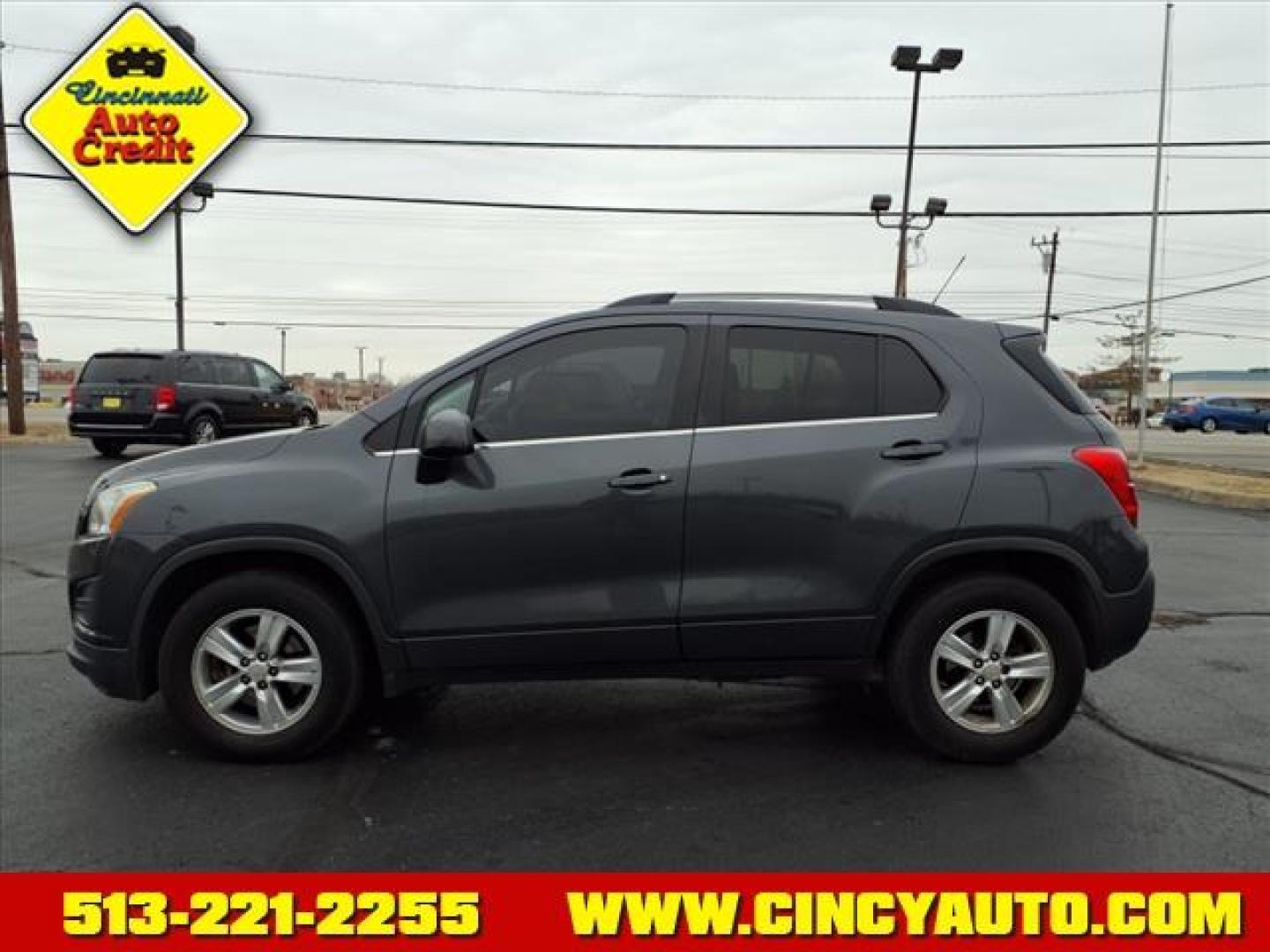 2016 Cyber Gray Metallic Gbv Chevrolet Trax LT (3GNCJPSB4GL) with an 1.4L Ecotec 1.4L Turbo I4 138hp 148ft. lbs. Sequential Multiport Fuel Injection engine, 6-Speed Shiftable Automatic transmission, located at 5489 Dixie Highway, Fairfield, OH, 45014, (513) 221-2255, 39.333084, -84.523834 - Photo#1