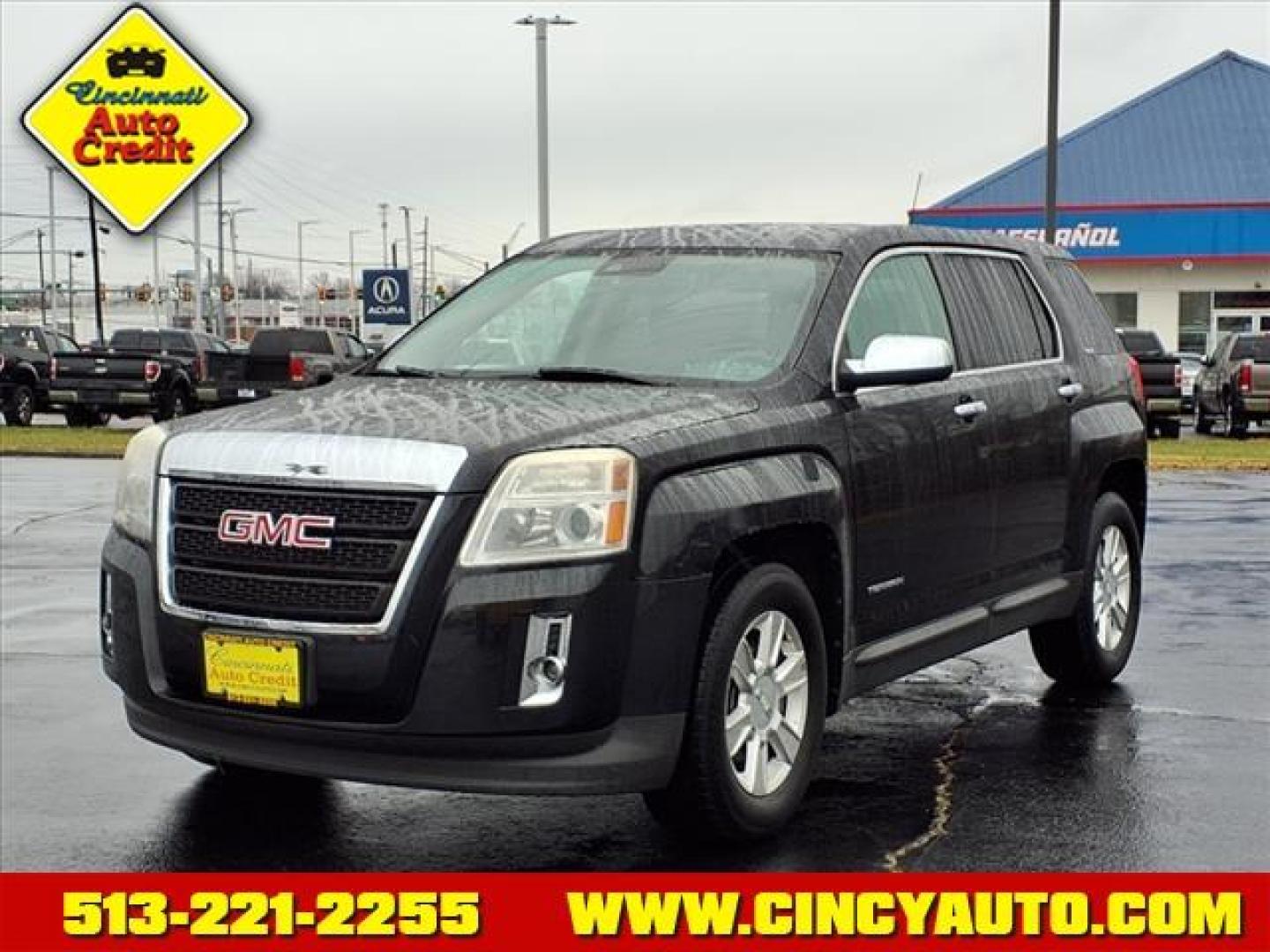 2012 Carbon Black Metallic Gar GMC Terrain SLE-1 (2GKALMEK0C6) with an 2.4L Ecotec 2.4L Flex Fuel I4 182hp 172ft. lbs. Direct Injection engine, 6-Speed Shiftable Automatic transmission, located at 5489 Dixie Highway, Fairfield, OH, 45014, (513) 221-2255, 39.333084, -84.523834 - Photo#0