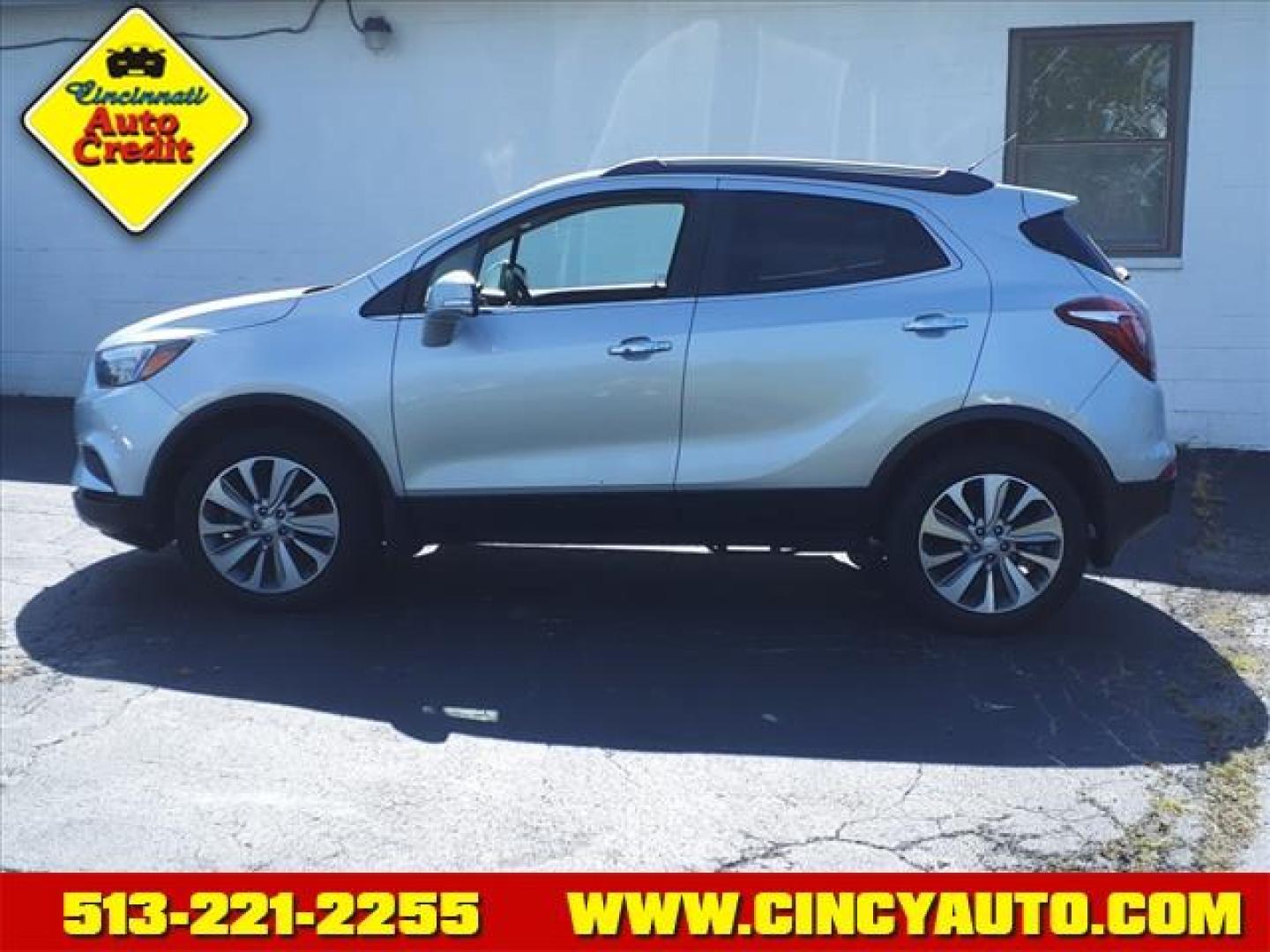 2017 Quicksilver Metallic Buick Encore Preferred (KL4CJESB6HB) with an 1.4L Ecotec 1.4L Turbo I4 138hp 148ft. lbs. Sequential Multiport Fuel Injection engine, 6-Speed Automatic w/Driver Shift Control transmission, located at 5489 Dixie Highway, Fairfield, OH, 45014, (513) 221-2255, 39.333084, -84.523834 - Photo#1