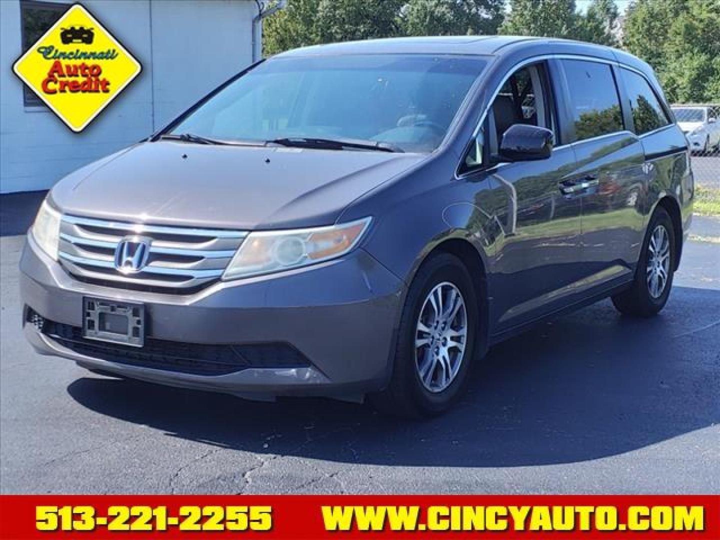 2012 Smoky Topaz Metallic Honda Odyssey EX-L (5FNRL5H69CB) with an 3.5L 3.5L V6 248hp 250ft. lbs. Sequential Multiport Fuel Injection engine, 5-Speed Automatic transmission, located at 5489 Dixie Highway, Fairfield, OH, 45014, (513) 221-2255, 39.333084, -84.523834 - Photo#0