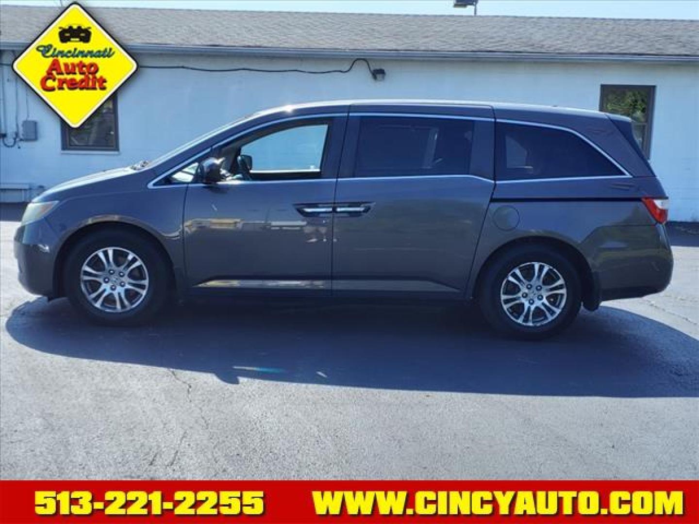 2012 Smoky Topaz Metallic Honda Odyssey EX-L (5FNRL5H69CB) with an 3.5L 3.5L V6 248hp 250ft. lbs. Sequential Multiport Fuel Injection engine, 5-Speed Automatic transmission, located at 5489 Dixie Highway, Fairfield, OH, 45014, (513) 221-2255, 39.333084, -84.523834 - Photo#1