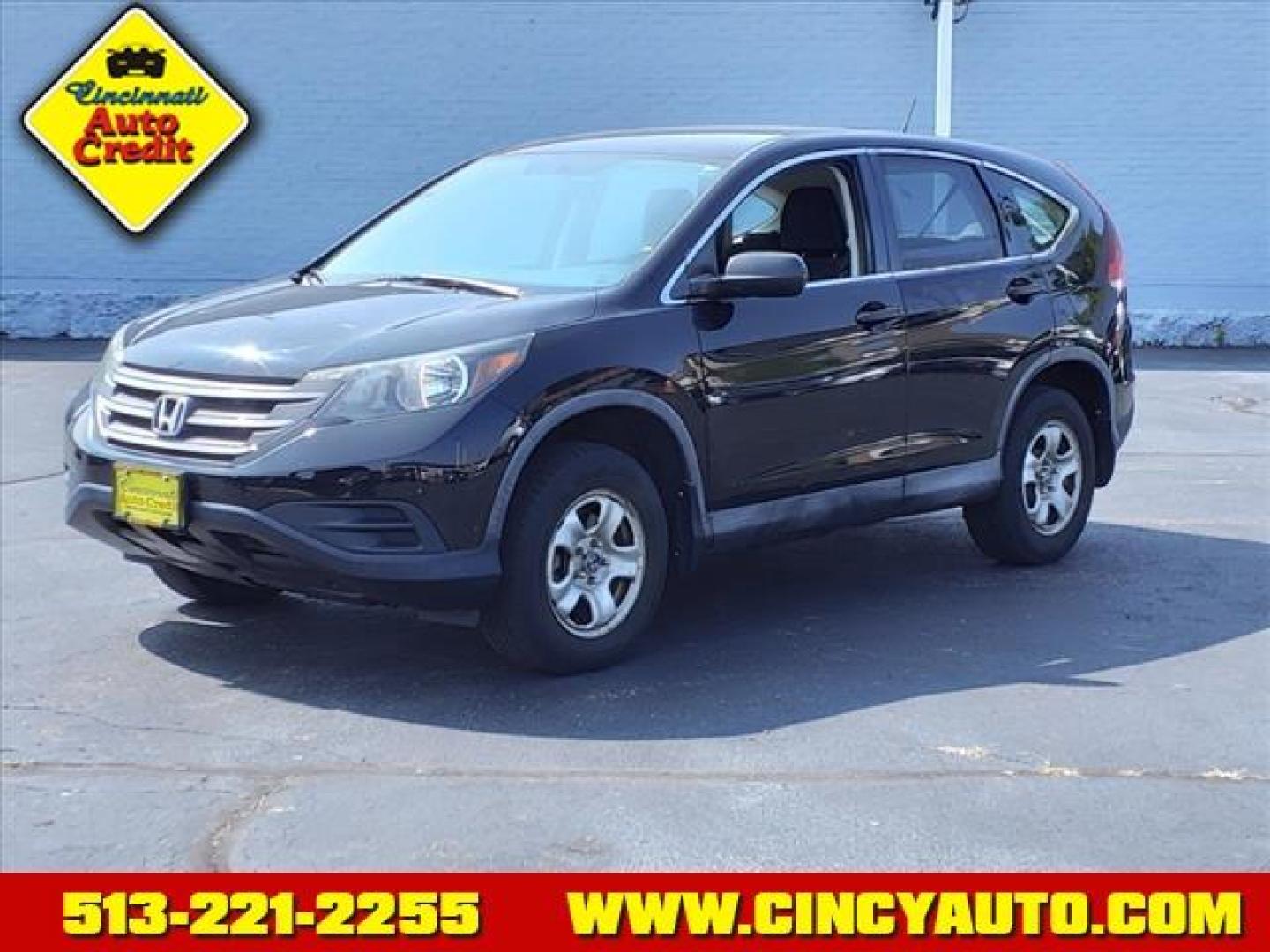 2013 Crystal Black Pearl Honda CR-V LX (2HKRM4H36DH) with an 2.4L 2.4L I4 185hp 163ft. lbs. Sequential Multiport Fuel Injection engine, 5-Speed Automatic transmission, located at 5489 Dixie Highway, Fairfield, OH, 45014, (513) 221-2255, 39.333084, -84.523834 - Photo#0