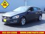 2015 Black Stone Volvo V60 T5 Premier (YV1612SB8F1) with an 2.5L 2.5L Turbo I5 250hp 266ft. lbs. ULEV Direct Injection engine, 6-Speed Shiftable Automatic transmission, located at 2813 Gilbert Avenue, Cincinnati, OH, 45206, (513) 221-2255, 39.130219, -84.489189 - Photo#0