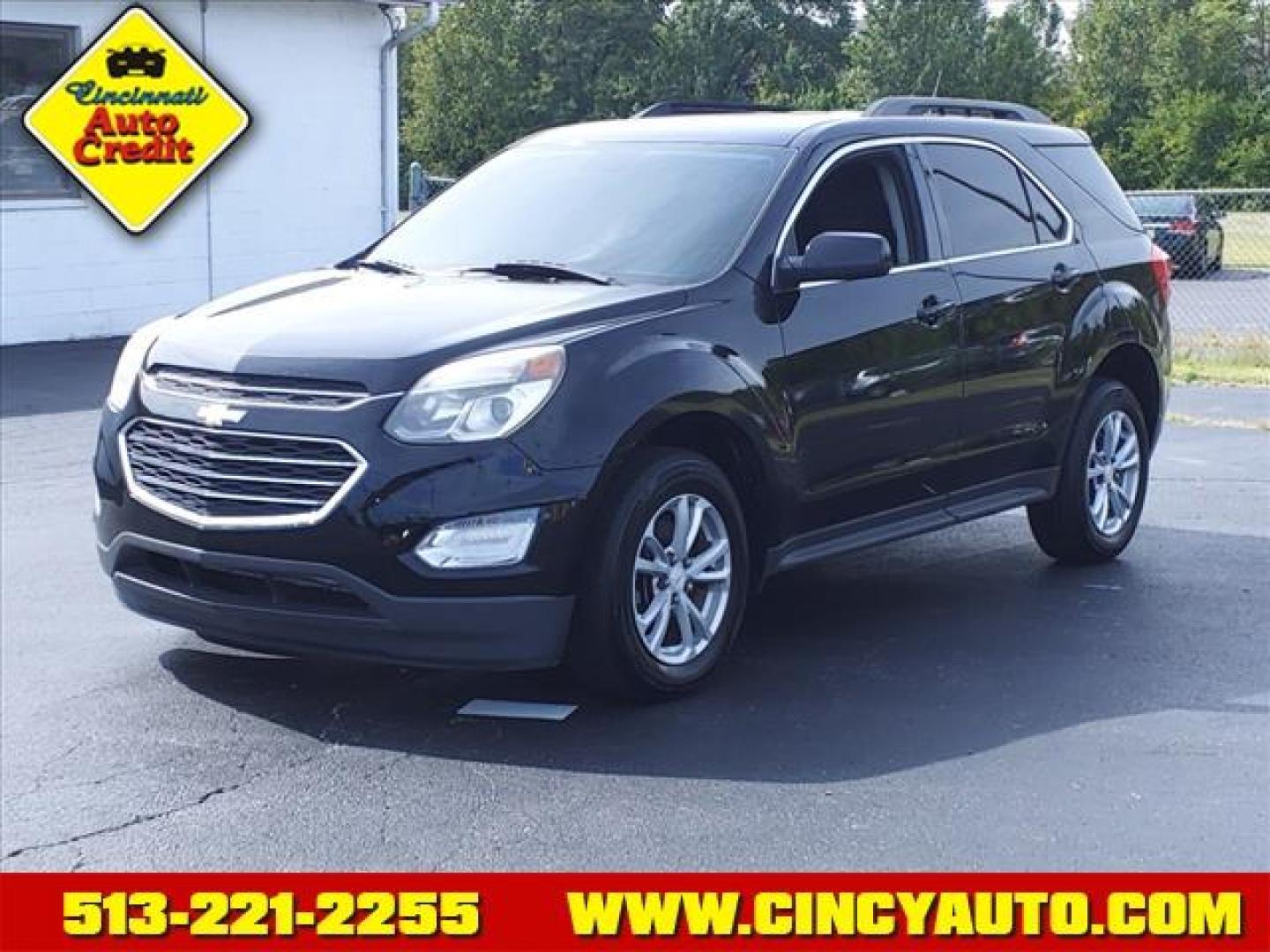 2017 Black Chevrolet Equinox LT (2GNALCEK2H6) with an 2.4L Ecotec 2.4L I4 182hp 172ft. lbs. Direct Injection engine, 6-Speed Shiftable Automatic transmission, located at 5489 Dixie Highway, Fairfield, OH, 45014, (513) 221-2255, 39.333084, -84.523834 - Photo#0