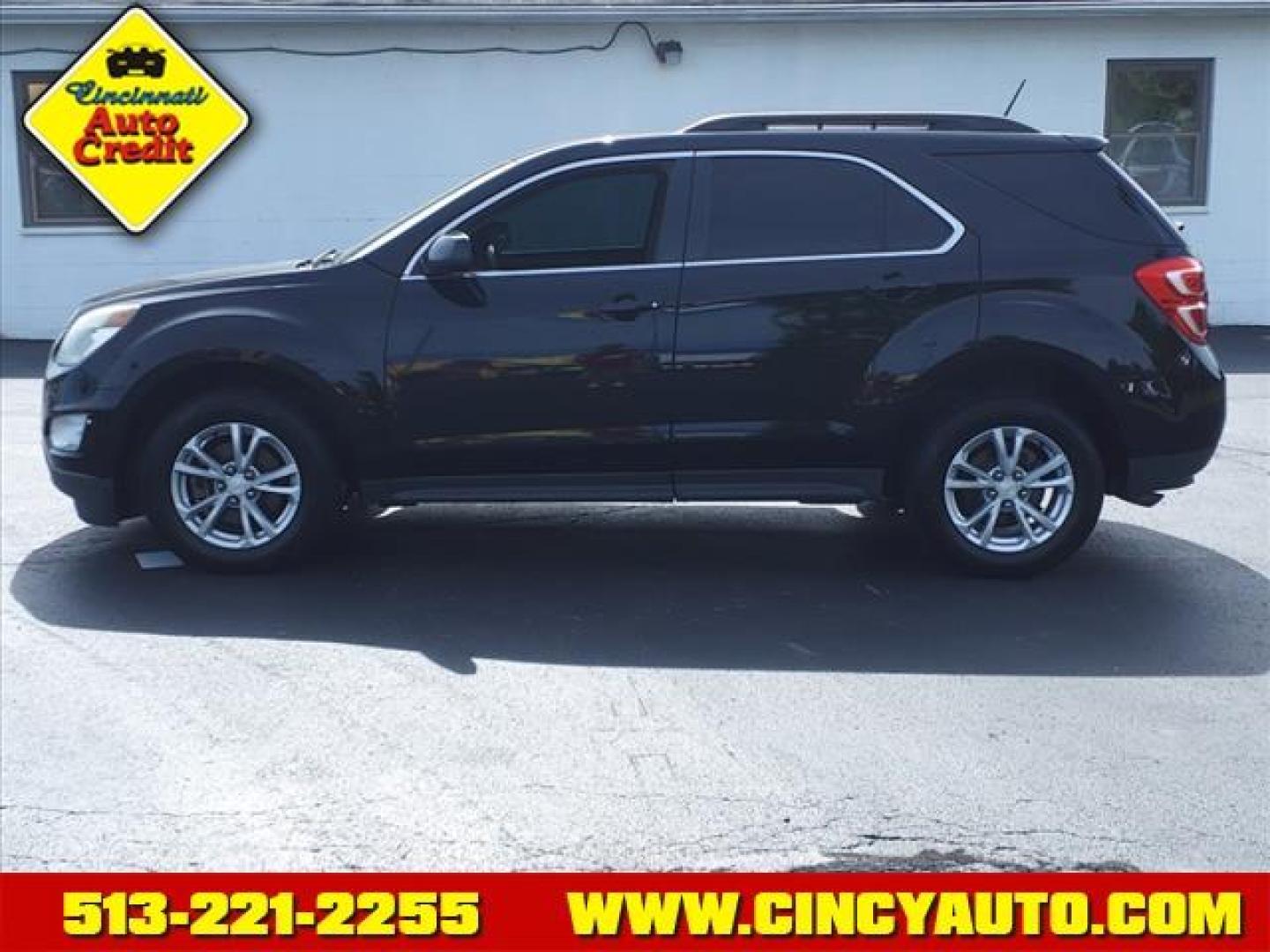 2017 Black Chevrolet Equinox LT (2GNALCEK2H6) with an 2.4L Ecotec 2.4L I4 182hp 172ft. lbs. Direct Injection engine, 6-Speed Shiftable Automatic transmission, located at 5489 Dixie Highway, Fairfield, OH, 45014, (513) 221-2255, 39.333084, -84.523834 - Photo#1