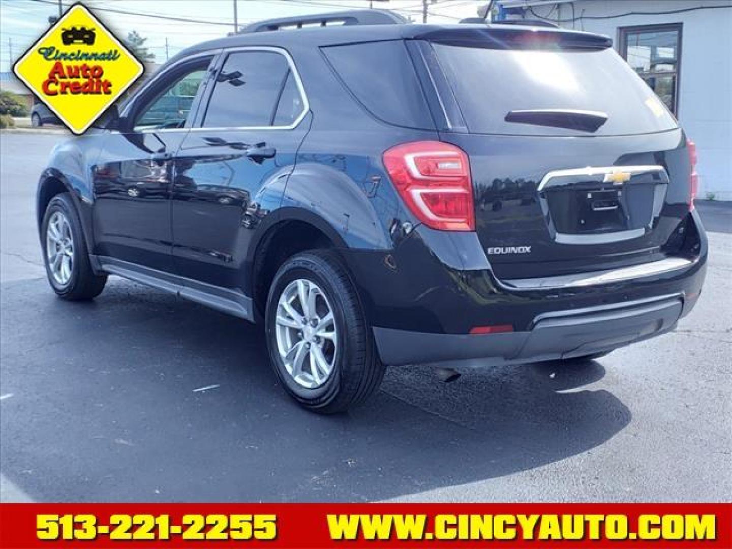 2017 Black Chevrolet Equinox LT (2GNALCEK2H6) with an 2.4L Ecotec 2.4L I4 182hp 172ft. lbs. Direct Injection engine, 6-Speed Shiftable Automatic transmission, located at 5489 Dixie Highway, Fairfield, OH, 45014, (513) 221-2255, 39.333084, -84.523834 - Photo#2