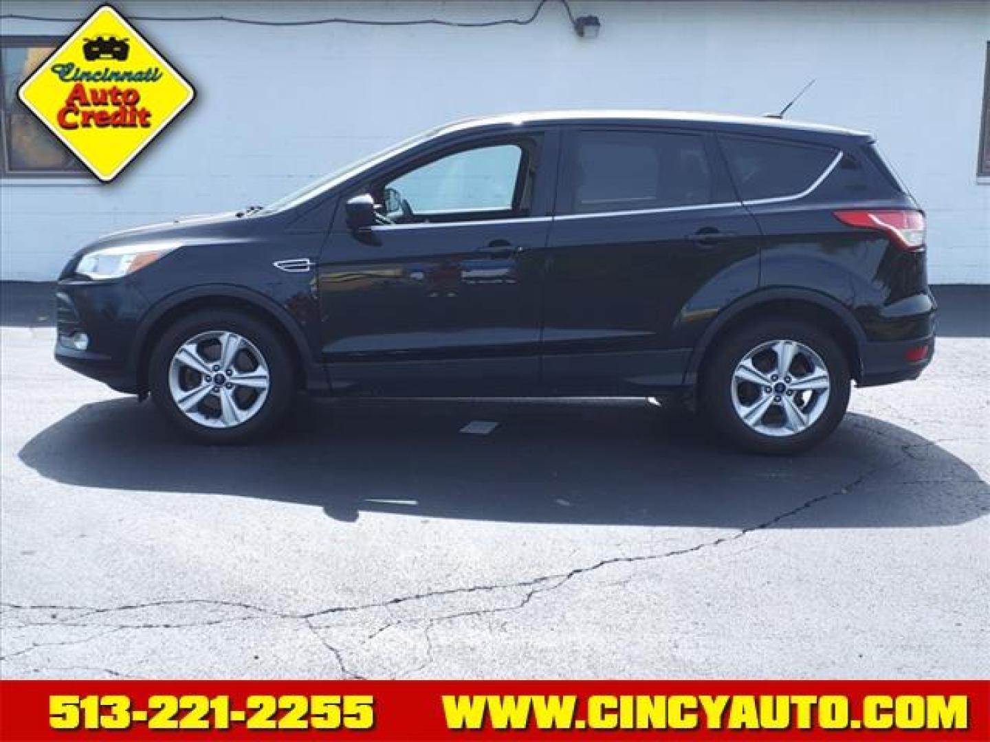 2015 Tuxedo Black Metallic Ford Escape SE (1FMCU9GX9FU) with an 1.6L EcoBoost 1.6L Turbo I4 178hp 184ft. lbs. Direct Injection engine, 6-Speed Shiftable Automatic transmission, located at 5489 Dixie Highway, Fairfield, OH, 45014, (513) 221-2255, 39.333084, -84.523834 - Photo#1