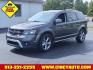 2017 Bruiser Grey Clear Coat Dodge Journey Crossroad (3C4PDCGGXHT) with an 3.6L Pentastar 3.6L Flex Fuel V6 283hp 260ft. lbs. Sequential Multiport Fuel Injection engine, 6-Speed Shiftable Automatic transmission, located at 5489 Dixie Highway, Fairfield, OH, 45014, (513) 221-2255, 39.333084, -84.523834 - Photo#0