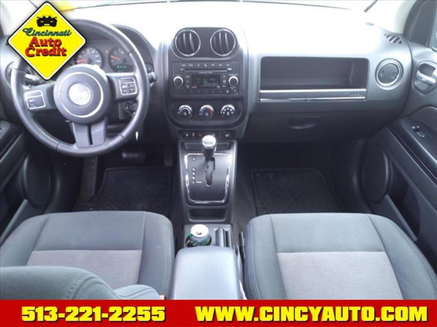 2012 Black Clear Coat Jeep Compass Latitude (1C4NJDEB9CD) with an 2.4L 2.4L I4 172hp 165ft. lbs. Sequential Multiport Fuel Injection engine, CVT w/Off-Road Crawl Ratio transmission, located at 2813 Gilbert Avenue, Cincinnati, OH, 45206, (513) 221-2255, 39.130219, -84.489189 - Photo#3