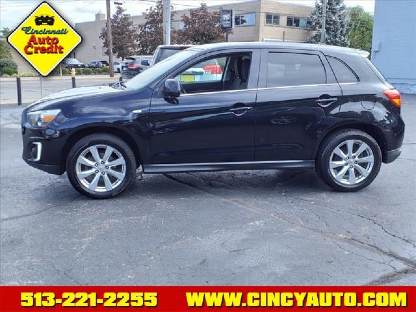 2015 Labrador Black Pearl Mitsubishi Outlander Sport SE (4A4AP4AU5FE) with an 2.0L 2.0L I4 148hp 145ft. lbs. Sequential Multiport Fuel Injection engine, CVT transmission, located at 2813 Gilbert Avenue, Cincinnati, OH, 45206, (513) 221-2255, 39.130219, -84.489189 - Photo#1