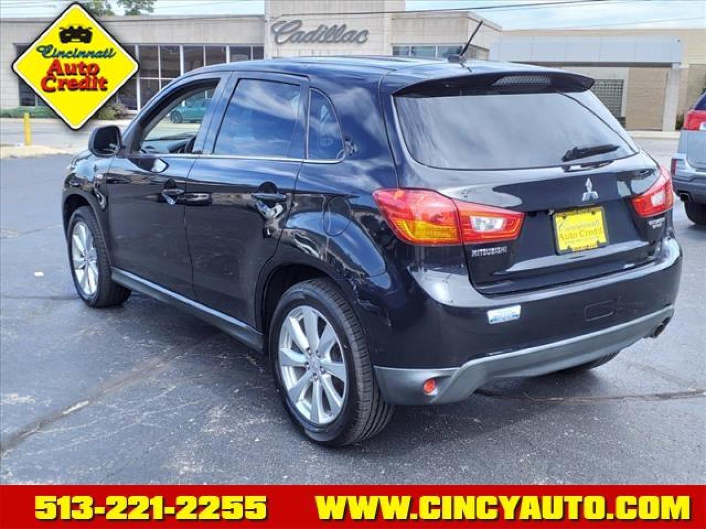 2015 Labrador Black Pearl Mitsubishi Outlander Sport SE (4A4AP4AU5FE) with an 2.0L 2.0L I4 148hp 145ft. lbs. Sequential Multiport Fuel Injection engine, CVT transmission, located at 2813 Gilbert Avenue, Cincinnati, OH, 45206, (513) 221-2255, 39.130219, -84.489189 - Photo#2