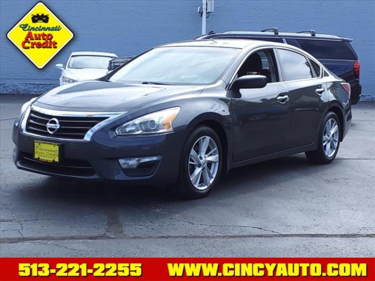 2013 Metallic Slate Nissan Altima 2.5 SV (1N4AL3AP7DC) with an 2.5L 2.5L I4 182hp 180ft. lbs. Sequential Multiport Fuel Injection engine, CVT transmission, located at 2813 Gilbert Avenue, Cincinnati, OH, 45206, (513) 221-2255, 39.130219, -84.489189 - Photo#0