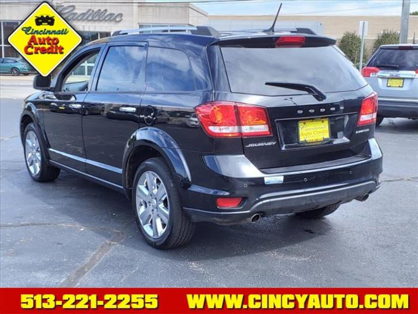 2015 Pitch Black Clear Coat Dodge Journey Limited (3C4PDCDGXFT) with an 3.6L Pentastar 3.6L Flex Fuel V6 283hp 260ft. lbs. Sequential Multiport Fuel Injection engine, 6-Speed Shiftable Automatic transmission, located at 2813 Gilbert Avenue, Cincinnati, OH, 45206, (513) 221-2255, 39.130219, -84.489189 - Photo#2