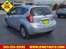 2015 Brilliant Silver Nissan Versa Note SV (3N1CE2CP3FL) with an 1.6L 1.6L I4 109hp 107ft. lbs. Sequential Multiport Fuel Injection engine, CVT transmission, located at 2813 Gilbert Avenue, Cincinnati, OH, 45206, (513) 221-2255, 39.130219, -84.489189 - Photo#2