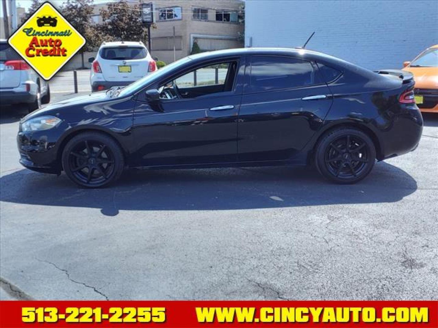 2013 Pitch Black Clear Coat Dodge Dart Limited (1C3CDFCHXDD) with an 1.4L 1.4L Turbo I4 160hp 184ft. lbs. Sequential Multiport Fuel Injection engine, 6-Speed Shiftable Automatic transmission, located at 2813 Gilbert Avenue, Cincinnati, OH, 45206, (513) 221-2255, 39.130219, -84.489189 - Photo#1