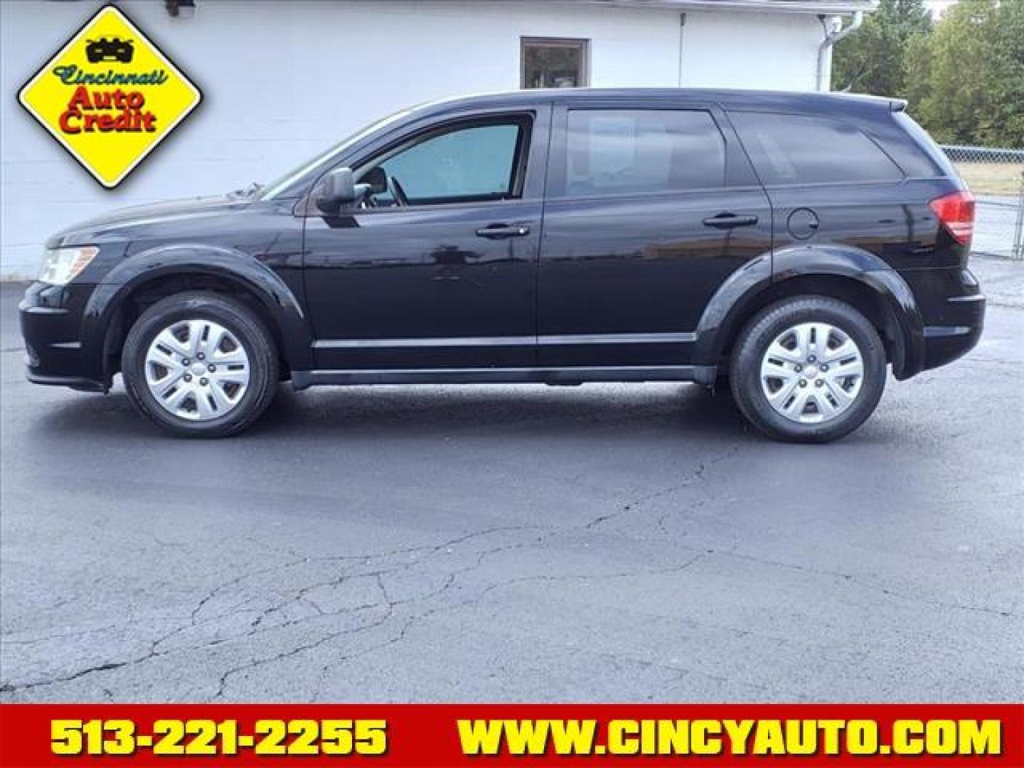 2015 Pitch Black Clear Coat Dodge Journey SE (3C4PDCAB3FT) with an 2.4L 2.4L I4 173hp 166ft. lbs. Sequential Multiport Fuel Injection engine, 4-Speed Shiftable Automatic transmission, located at 5489 Dixie Highway, Fairfield, OH, 45014, (513) 221-2255, 39.333084, -84.523834 - Photo#1