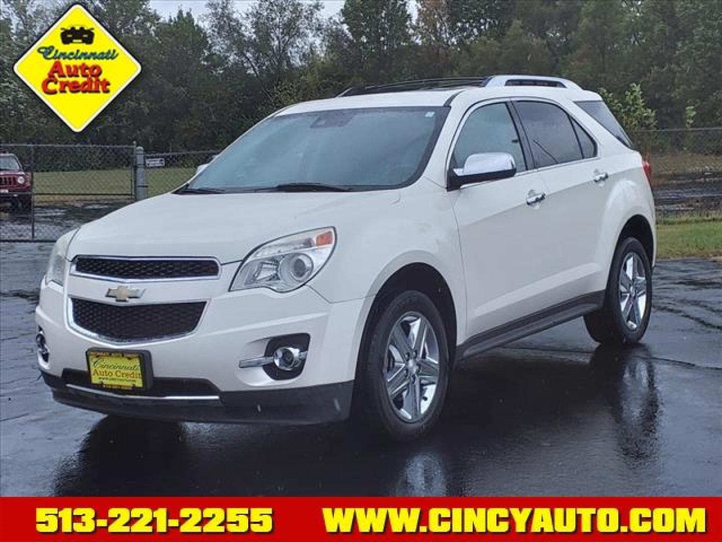 2014 Champagne Silver Metallic Chevrolet Equinox LTZ (1GNALDEK1EZ) with an 2.4L 2.4L I4 182hp 172ft. lbs. Direct Injection engine, 6-Speed Shiftable Automatic transmission, located at 5489 Dixie Highway, Fairfield, OH, 45014, (513) 221-2255, 39.333084, -84.523834 - Photo#0