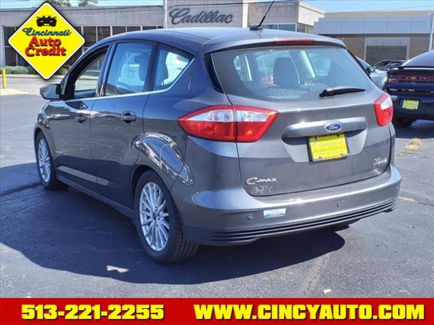 2015 Magnetic Metallic Ford C-MAX Hybrid SEL (1FADP5BUXFL) with an 2.0L 2.0L Hybrid I4 141hp 129ft. lbs. Sequential Multiport Fuel Injection engine, CVT transmission, located at 2813 Gilbert Avenue, Cincinnati, OH, 45206, (513) 221-2255, 39.130219, -84.489189 - Photo#2