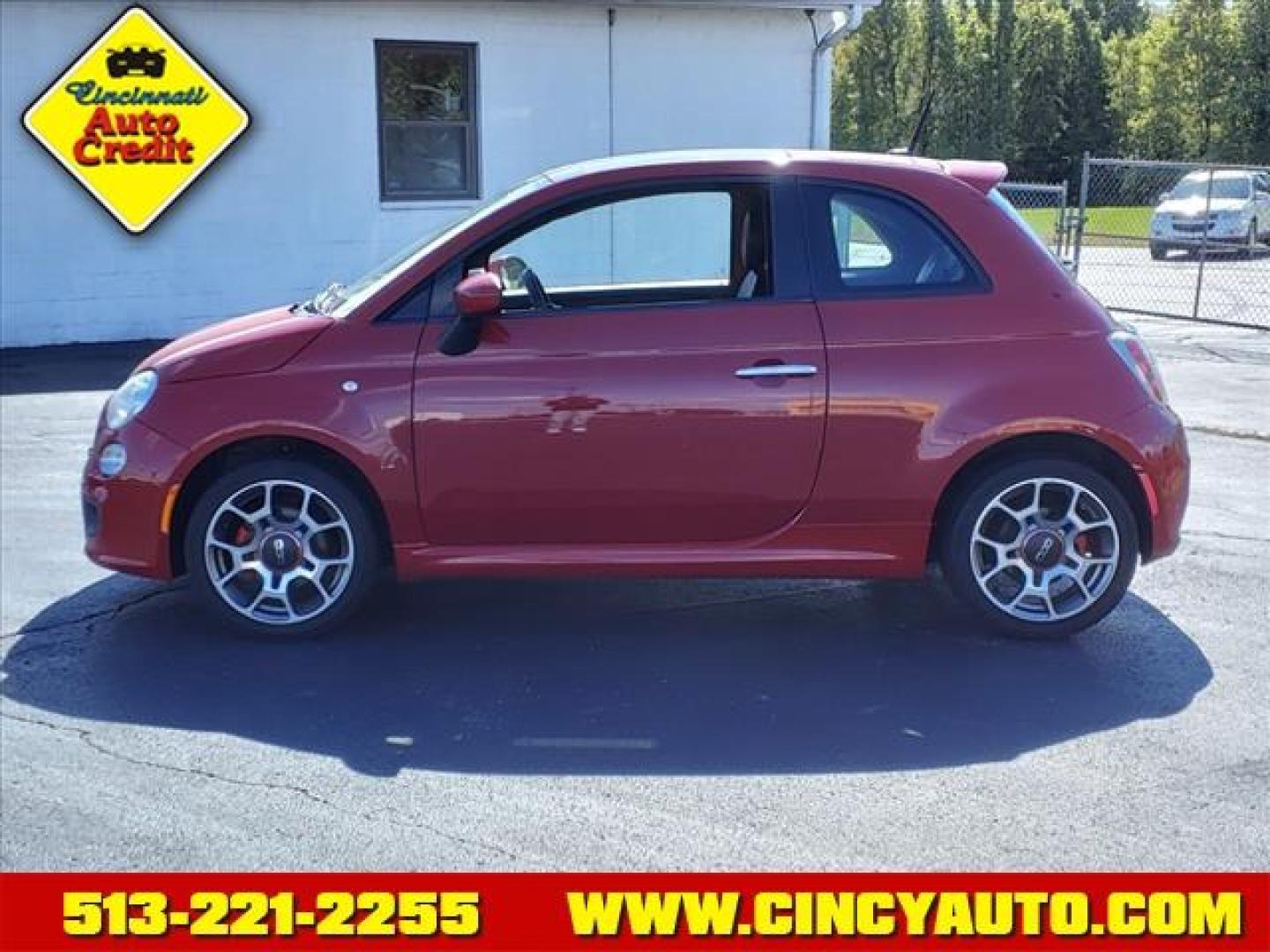 2015 Rame FIAT 500 Sport (3C3CFFBR1FT) with an 1.4L 1.4L I4 101hp 98ft. lbs. Sequential Multiport Fuel Injection engine, 6-Speed Shiftable Automatic transmission, located at 5489 Dixie Highway, Fairfield, OH, 45014, (513) 221-2255, 39.333084, -84.523834 - Photo#1