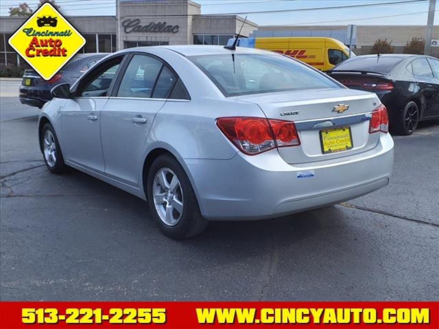 2014 Silver Ice Metallic Chevrolet Cruze 1LT Auto (1G1PC5SB6E7) with an 1.4L Ecotec 1.4L Turbo I4 138hp 148ft. lbs. Sequential Multiport Fuel Injection engine, 6-Speed Shiftable Automatic transmission, located at 2813 Gilbert Avenue, Cincinnati, OH, 45206, (513) 221-2255, 39.130219, -84.489189 - Photo#2