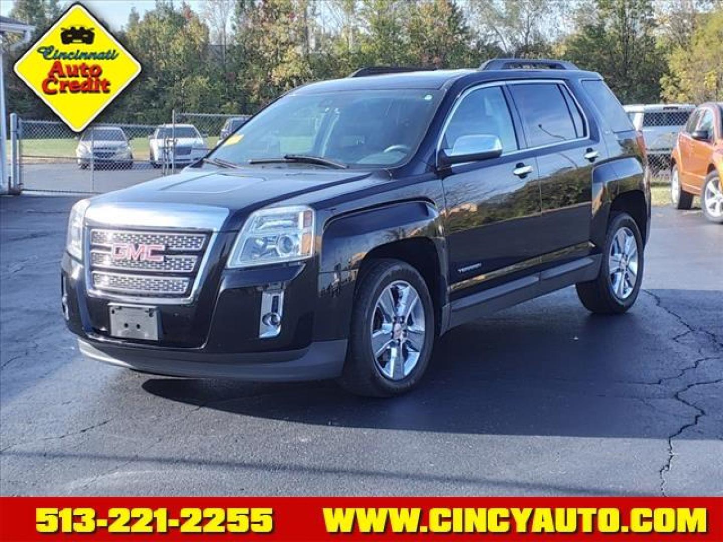 2015 Carbon Black Metallic Gar GMC Terrain SLT-1 (2GKALSEK2F6) with an 2.4L Ecotec 2.4L I4 182hp 172ft. lbs. Direct Injection engine, 6-Speed Shiftable Automatic transmission, located at 5489 Dixie Highway, Fairfield, OH, 45014, (513) 221-2255, 39.333084, -84.523834 - Photo#0