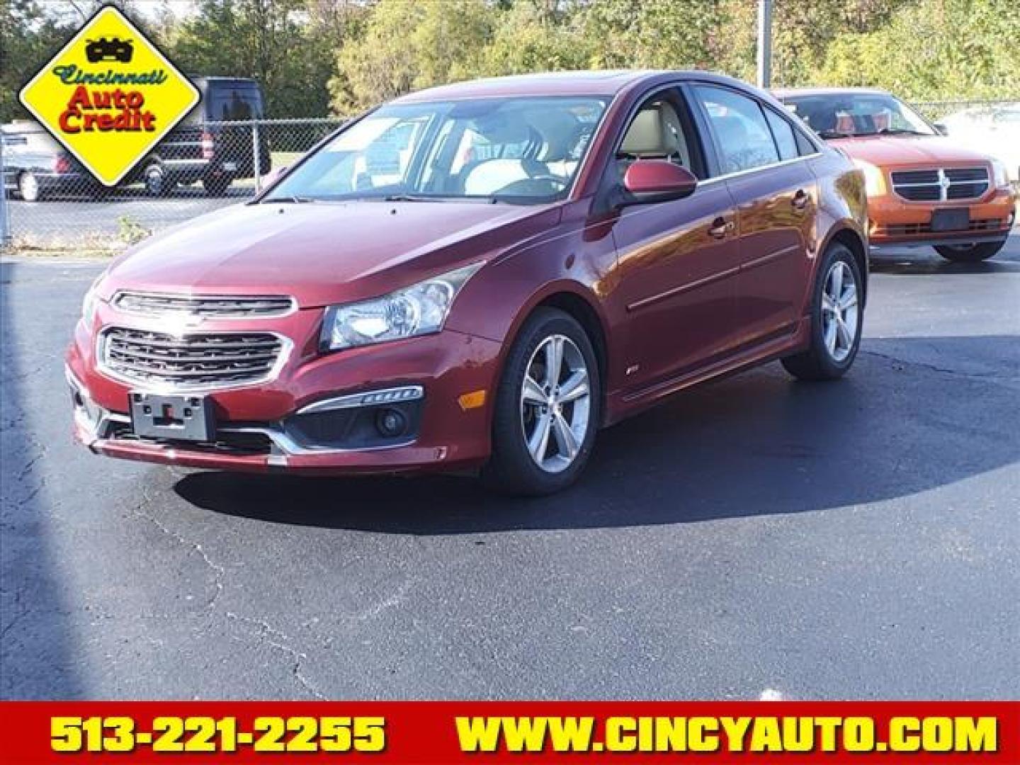 2016 Siren Red Tintcoat G1e Chevrolet Cruze Limited 2LT Auto (1G1PF5SB9G7) with an 1.4L Ecotec 1.4L Turbo I4 138hp 148ft. lbs. Sequential Multiport Fuel Injection engine, 6-Speed Shiftable Automatic w/Overdrive transmission, located at 5489 Dixie Highway, Fairfield, OH, 45014, (513) 221-2255, 39.333084, -84.523834 - Photo#0