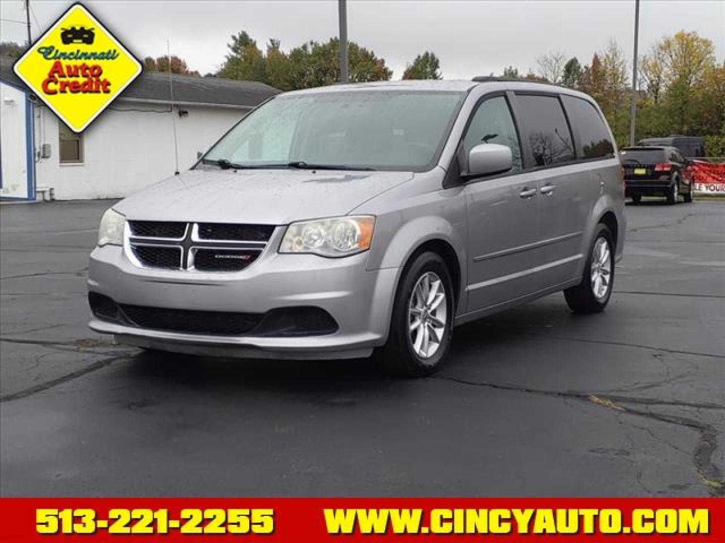 2013 Billet Silver Metallic Clear Coat Psc Dodge Grand Caravan SXT (2C4RDGCG0DR) with an 3.6L Pentastar 3.6L V6 283hp 260ft. lbs. Sequential Multiport Fuel Injection engine, 6-Speed Shiftable Automatic transmission, located at 5489 Dixie Highway, Fairfield, OH, 45014, (513) 221-2255, 39.333084, -84.523834 - Photo#0