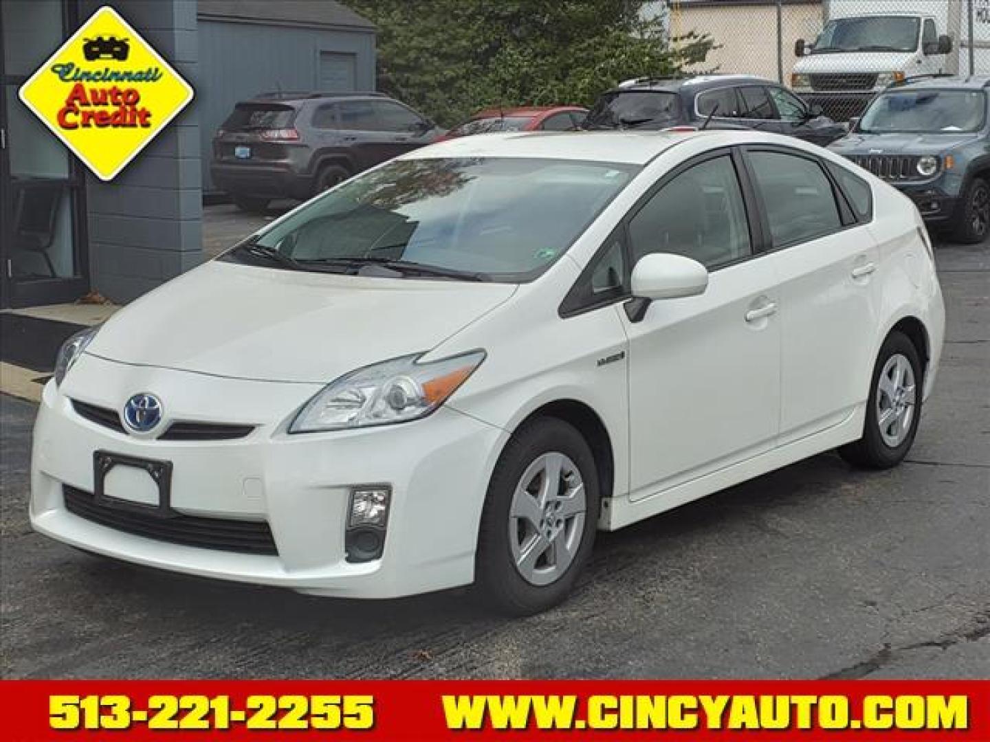 2011 Off White Toyota Prius One (JTDKN3DU5B5) with an 1.8L 1.8L Hybrid I4 134hp Sequential Multiport Fuel Injection engine, CVT transmission, located at 2813 Gilbert Avenue, Cincinnati, OH, 45206, (513) 221-2255, 39.130219, -84.489189 - Photo#0