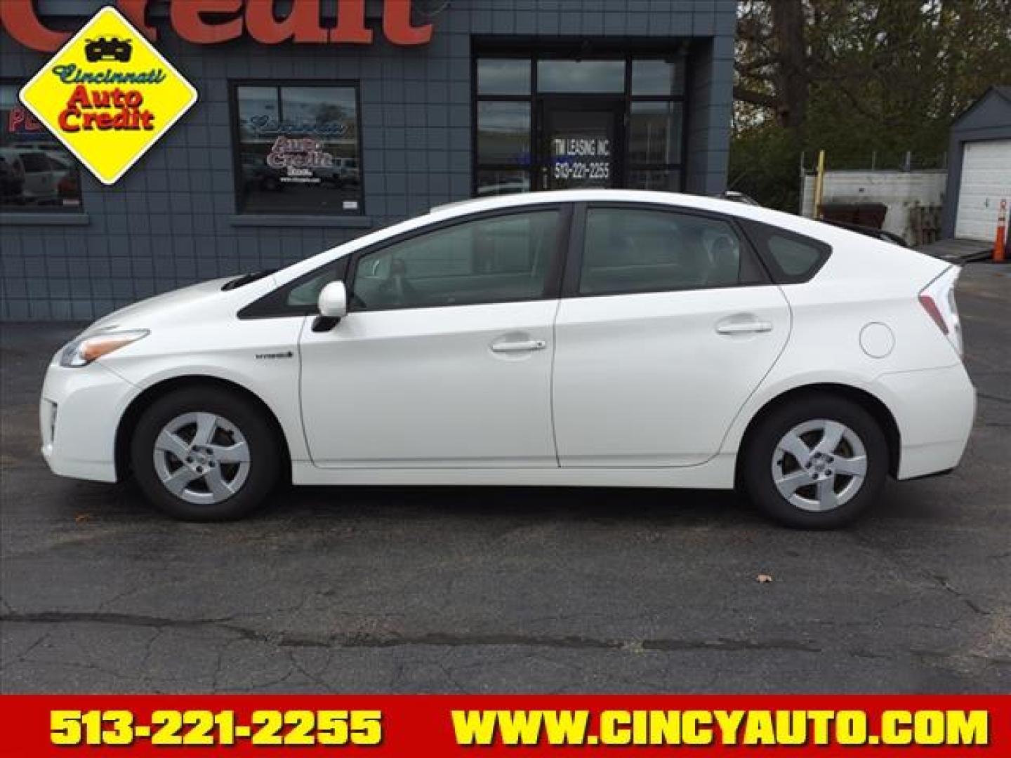 2011 Off White Toyota Prius One (JTDKN3DU5B5) with an 1.8L 1.8L Hybrid I4 134hp Sequential Multiport Fuel Injection engine, CVT transmission, located at 2813 Gilbert Avenue, Cincinnati, OH, 45206, (513) 221-2255, 39.130219, -84.489189 - Photo#1