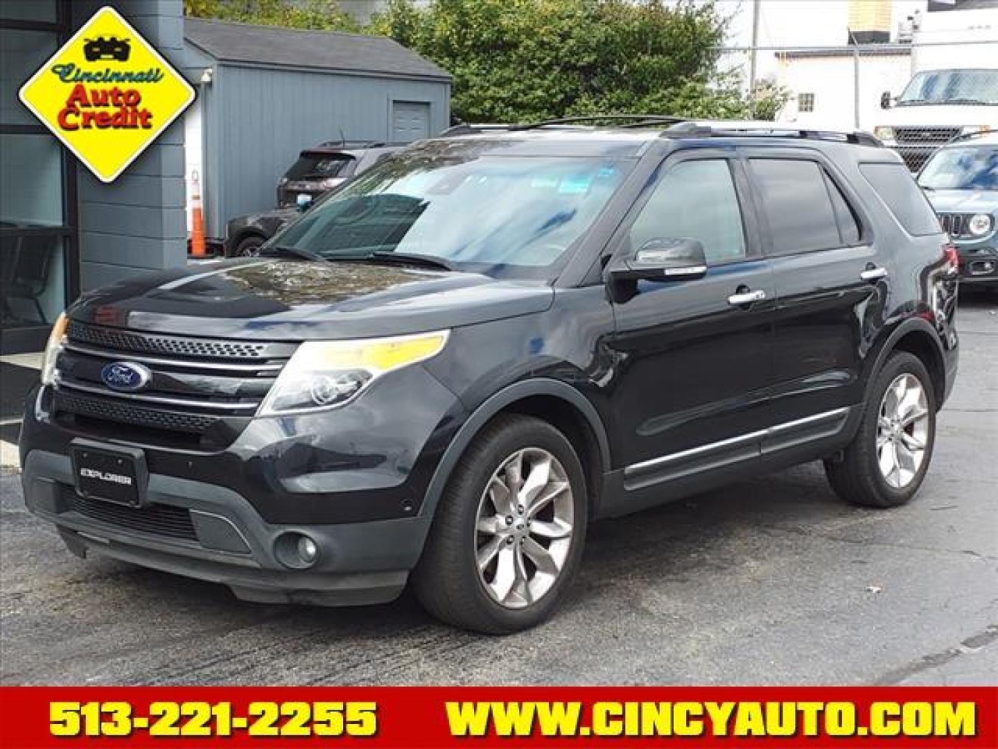 2014 Dark Side Metallic Bt Ford Explorer Limited (1FM5K8F89EG) with an 3.5L 3.5L V6 290hp 255ft. lbs. Sequential Multiport Fuel Injection engine, 6-Speed Shiftable Automatic transmission, located at 2813 Gilbert Avenue, Cincinnati, OH, 45206, (513) 221-2255, 39.130219, -84.489189 - Photo#0