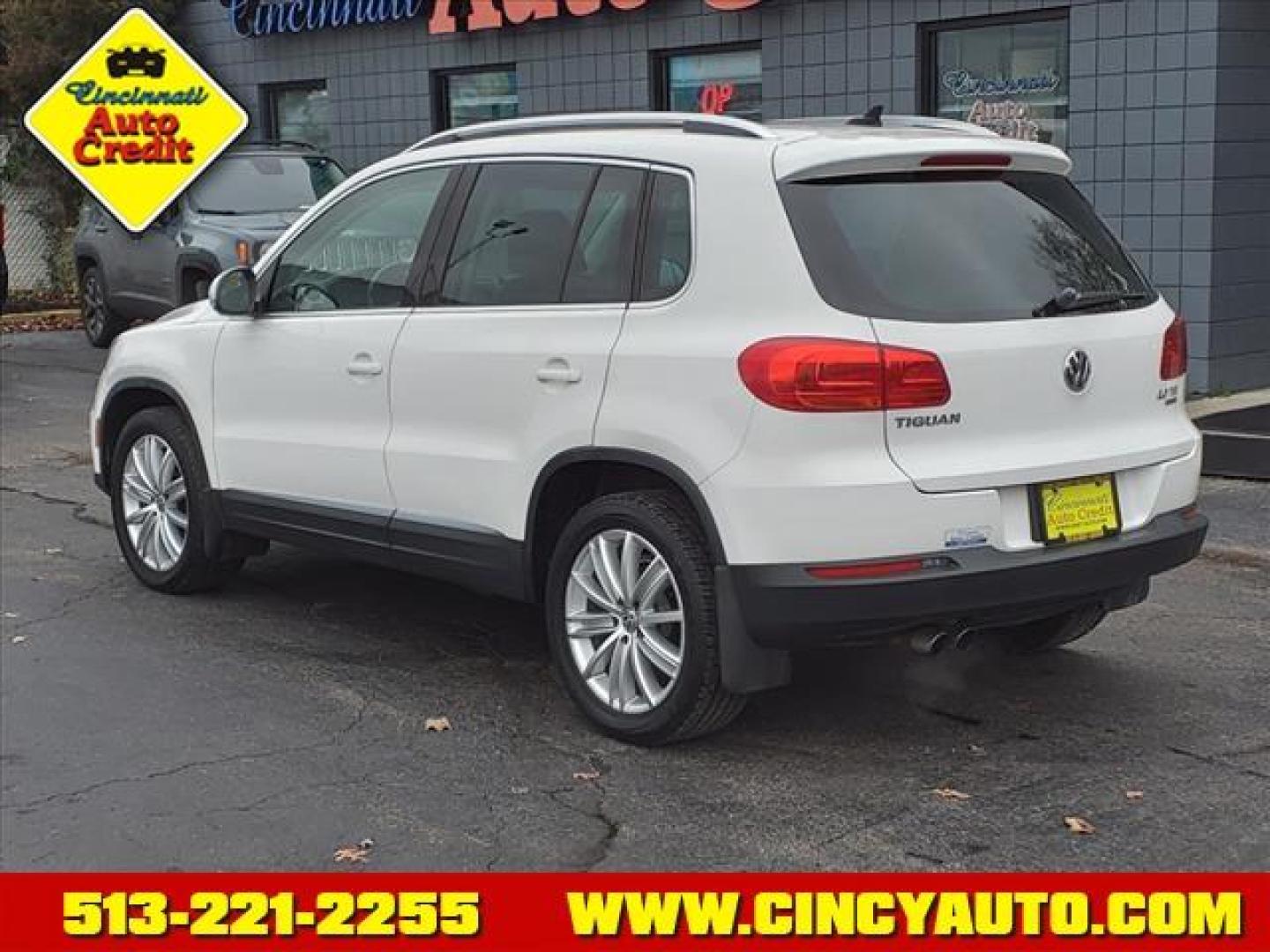 2013 Candy White B4b4 Volkswagen Tiguan S 4Motion (WVGBV3AX2DW) with an 2.0L 2.0L Turbo I4 200hp 207ft. lbs. Direct Injection engine, 6-speed Automatic with Tiptronic transmission, located at 2813 Gilbert Avenue, Cincinnati, OH, 45206, (513) 221-2255, 39.130219, -84.489189 - Photo#2