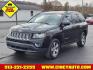 2016 Black Clear Coat Px8 Jeep Compass High Altitude (1C4NJDEBXGD) with an 2.4L 2.4L I4 172hp 165ft. lbs. Sequential Multiport Fuel Injection engine, 6-Speed Shiftable Automatic transmission, located at 5489 Dixie Highway, Fairfield, OH, 45014, (513) 221-2255, 39.333084, -84.523834 - Photo#0