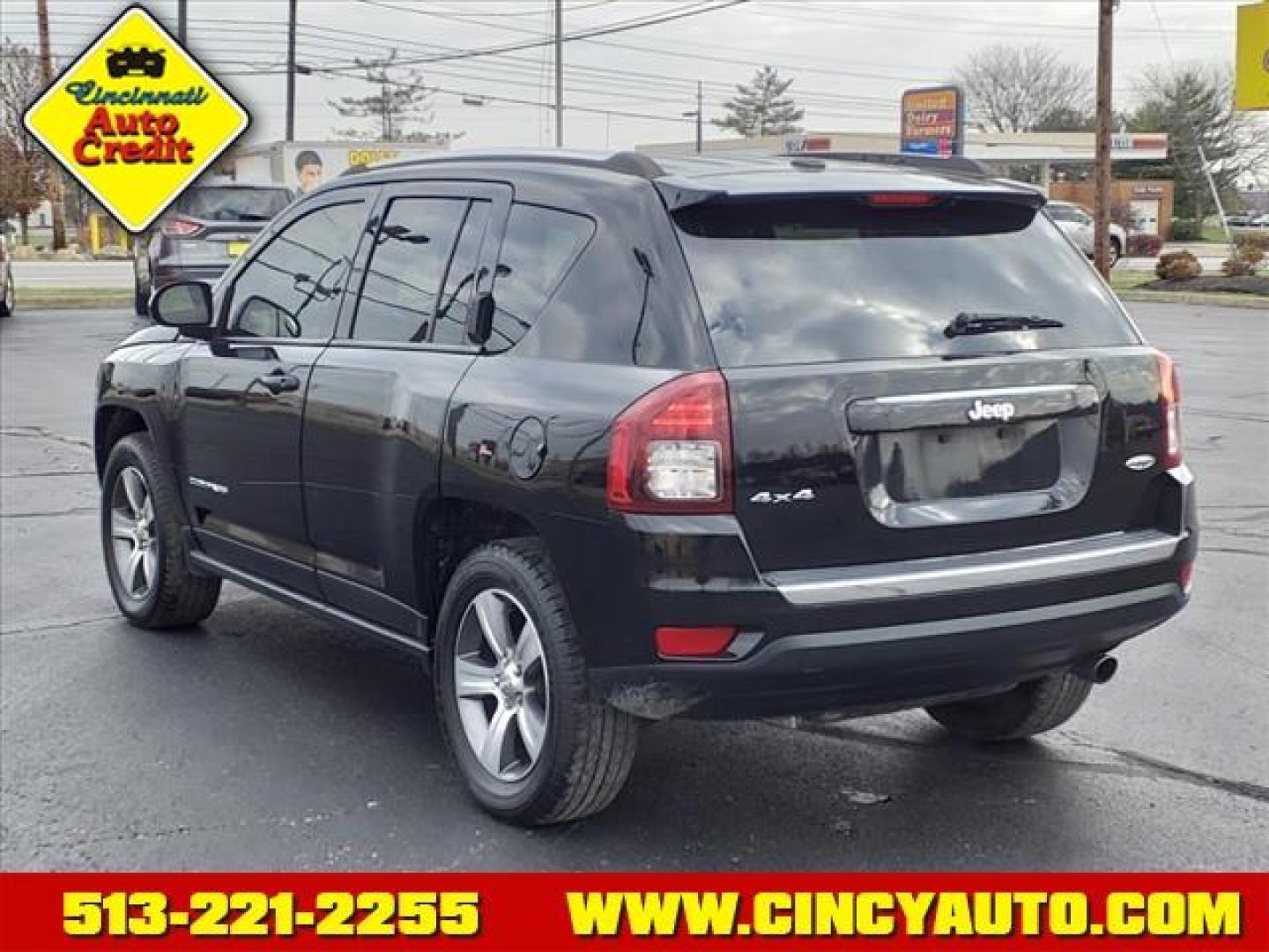 2016 Black Clear Coat Px8 Jeep Compass High Altitude (1C4NJDEBXGD) with an 2.4L 2.4L I4 172hp 165ft. lbs. Sequential Multiport Fuel Injection engine, 6-Speed Shiftable Automatic transmission, located at 5489 Dixie Highway, Fairfield, OH, 45014, (513) 221-2255, 39.333084, -84.523834 - Photo#2