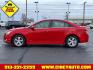 2013 Crystal Red Tintcoat Gbe Chevrolet Cruze 1LT Auto (1G1PC5SB6D7) with an 1.4L Ecotec 1.4L Turbo I4 138hp 148ft. lbs. Sequential Multiport Fuel Injection engine, 6-Speed Shiftable Automatic transmission, located at 5489 Dixie Highway, Fairfield, OH, 45014, (513) 221-2255, 39.333084, -84.523834 - Photo#1