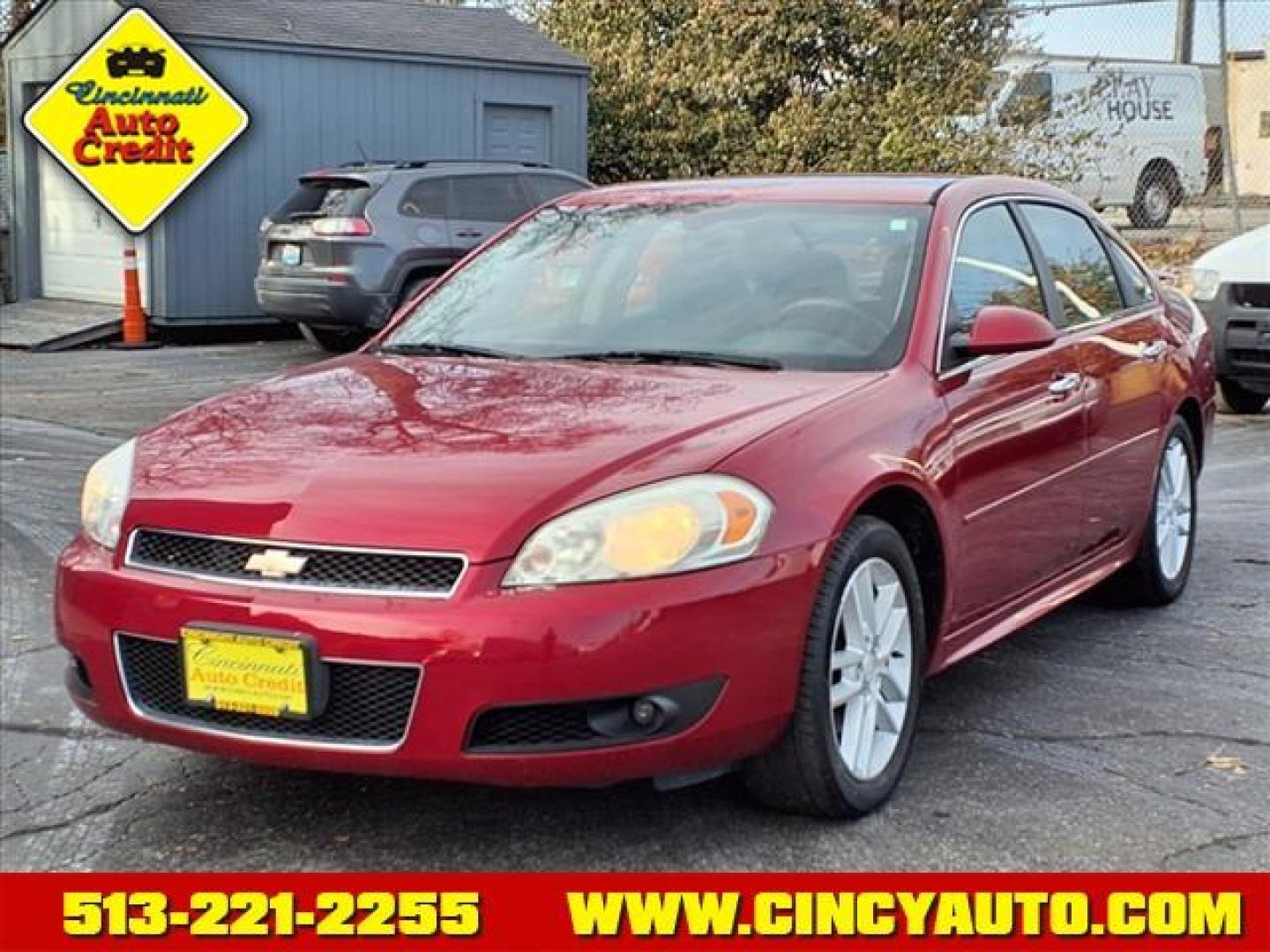 2013 Victory Red 74u Chevrolet Impala LTZ (2G1WC5E3XD1) with an 3.6L 3.6L Flex Fuel V6 300hp 262ft. lbs. Direct Injection engine, 6-Speed Shiftable Automatic w/Overdrive transmission, located at 2813 Gilbert Avenue, Cincinnati, OH, 45206, (513) 221-2255, 39.130219, -84.489189 - Photo#0