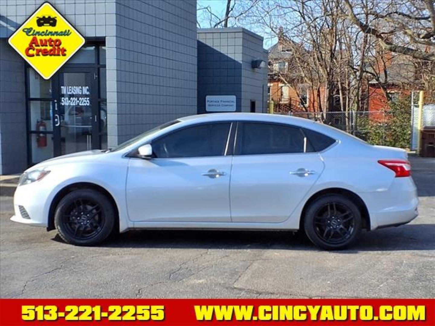 2017 Brilliant Silver K23 Nissan Sentra S (3N1AB7AP7HY) with an 1.8L 1.8L I4 130hp 128ft. lbs. Sequential Multiport Fuel Injection engine, CVT transmission, located at 2813 Gilbert Avenue, Cincinnati, OH, 45206, (513) 221-2255, 39.130219, -84.489189 - Photo#1