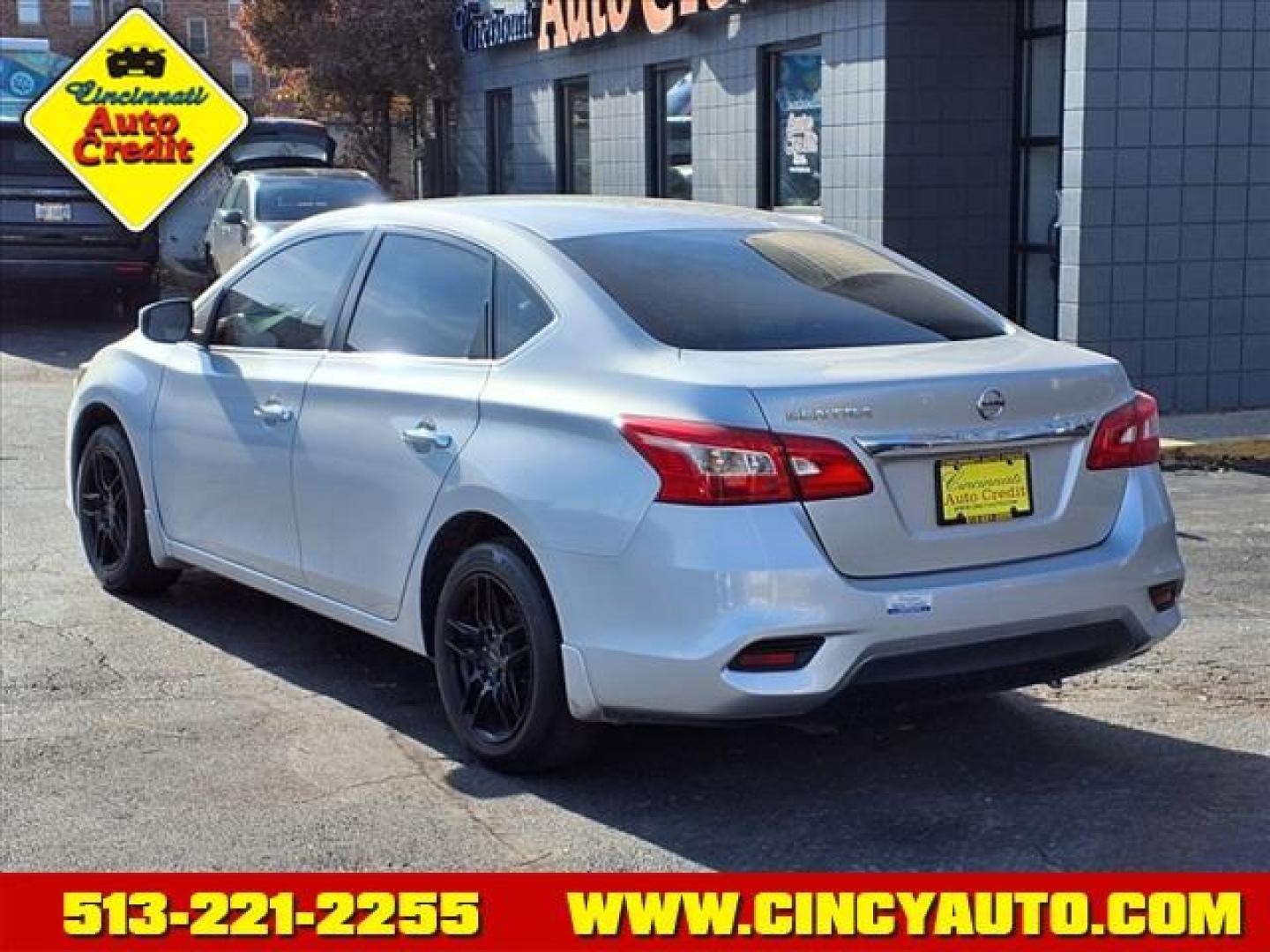 2017 Brilliant Silver K23 Nissan Sentra S (3N1AB7AP7HY) with an 1.8L 1.8L I4 130hp 128ft. lbs. Sequential Multiport Fuel Injection engine, CVT transmission, located at 2813 Gilbert Avenue, Cincinnati, OH, 45206, (513) 221-2255, 39.130219, -84.489189 - Photo#2